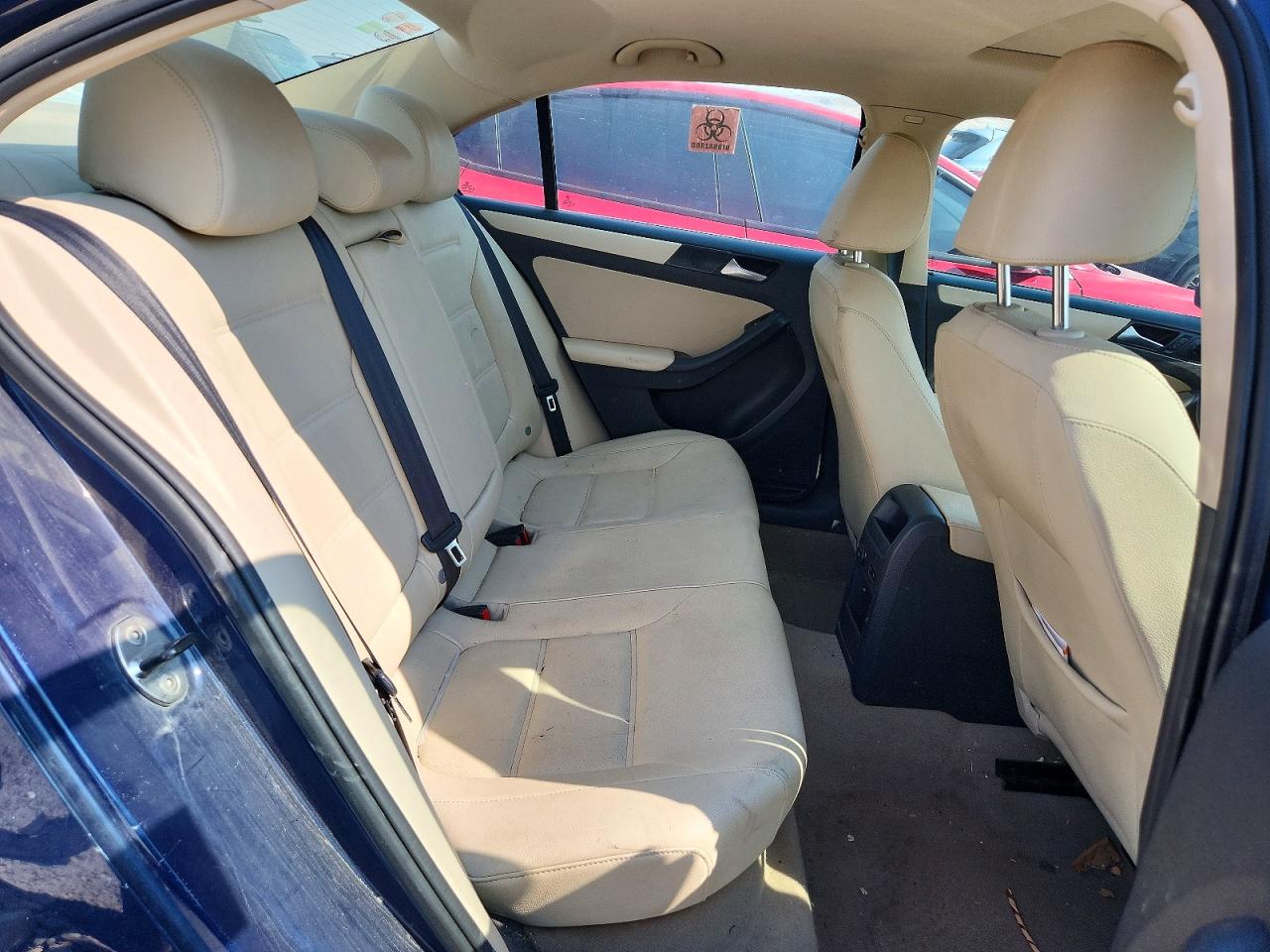 2012 Volkswagen Jetta Se Blue vin: 3VWDP7AJ5CM399208