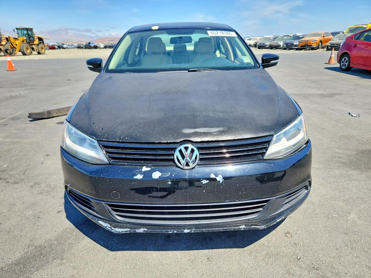 2012 Volkswagen Jetta Se Black vin: 3VWDP7AJ5CM417366