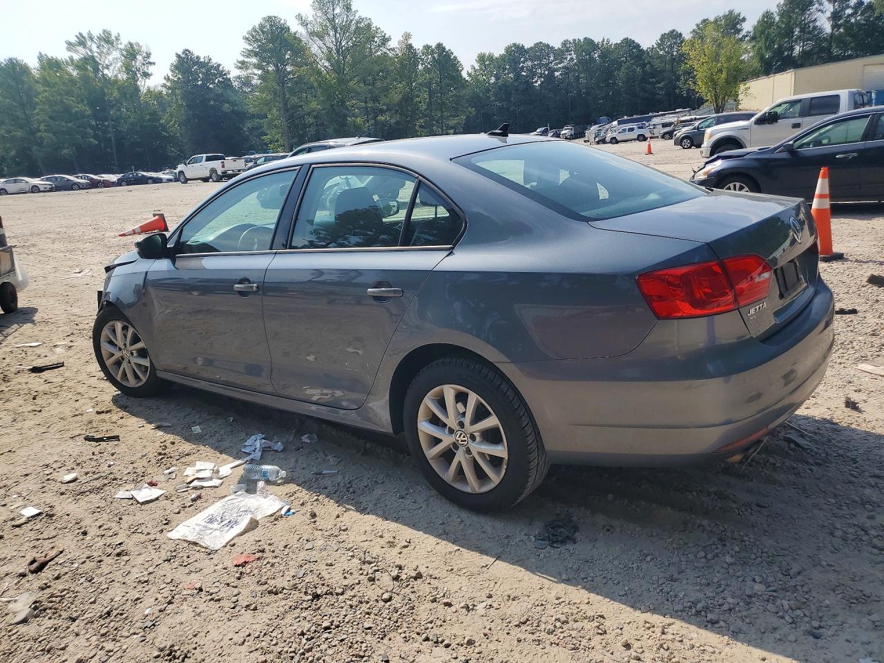 2012 Volkswagen Jetta Se Charcoal vin: 3VWDP7AJ5CM461402
