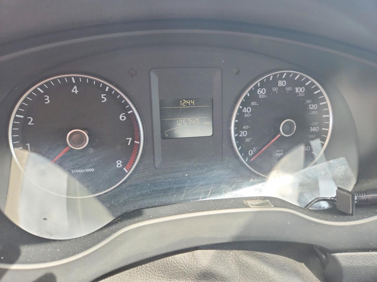 2012 Volkswagen Jetta Se Charcoal vin: 3VWDP7AJ5CM461402