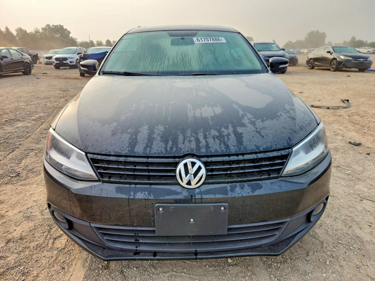 2012 Volkswagen Jetta Se Black vin: 3VWDP7AJ5CM466180