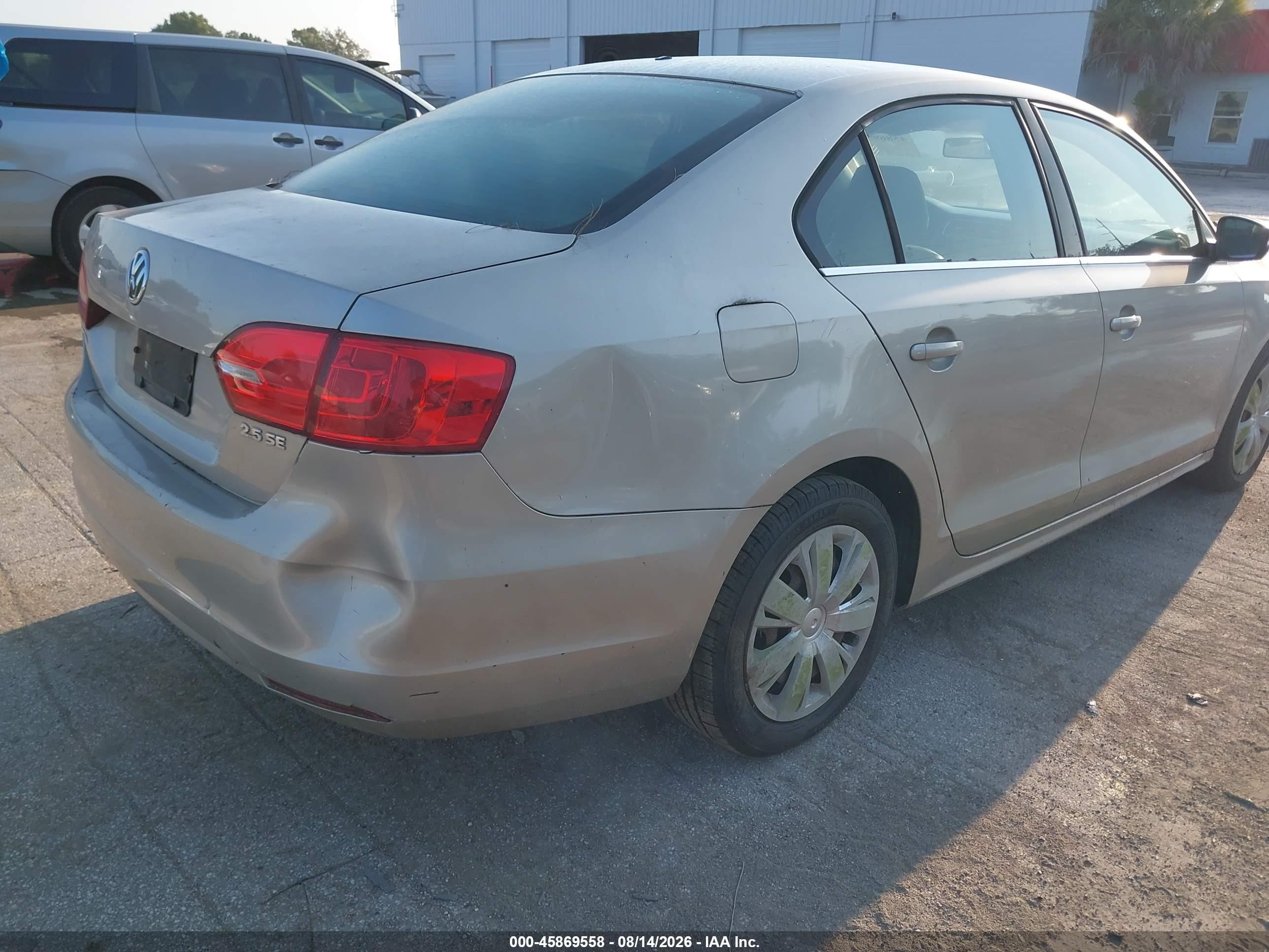 2013 Volkswagen Jetta 2.5l Se Gold vin: 3VWDP7AJ5DM203186