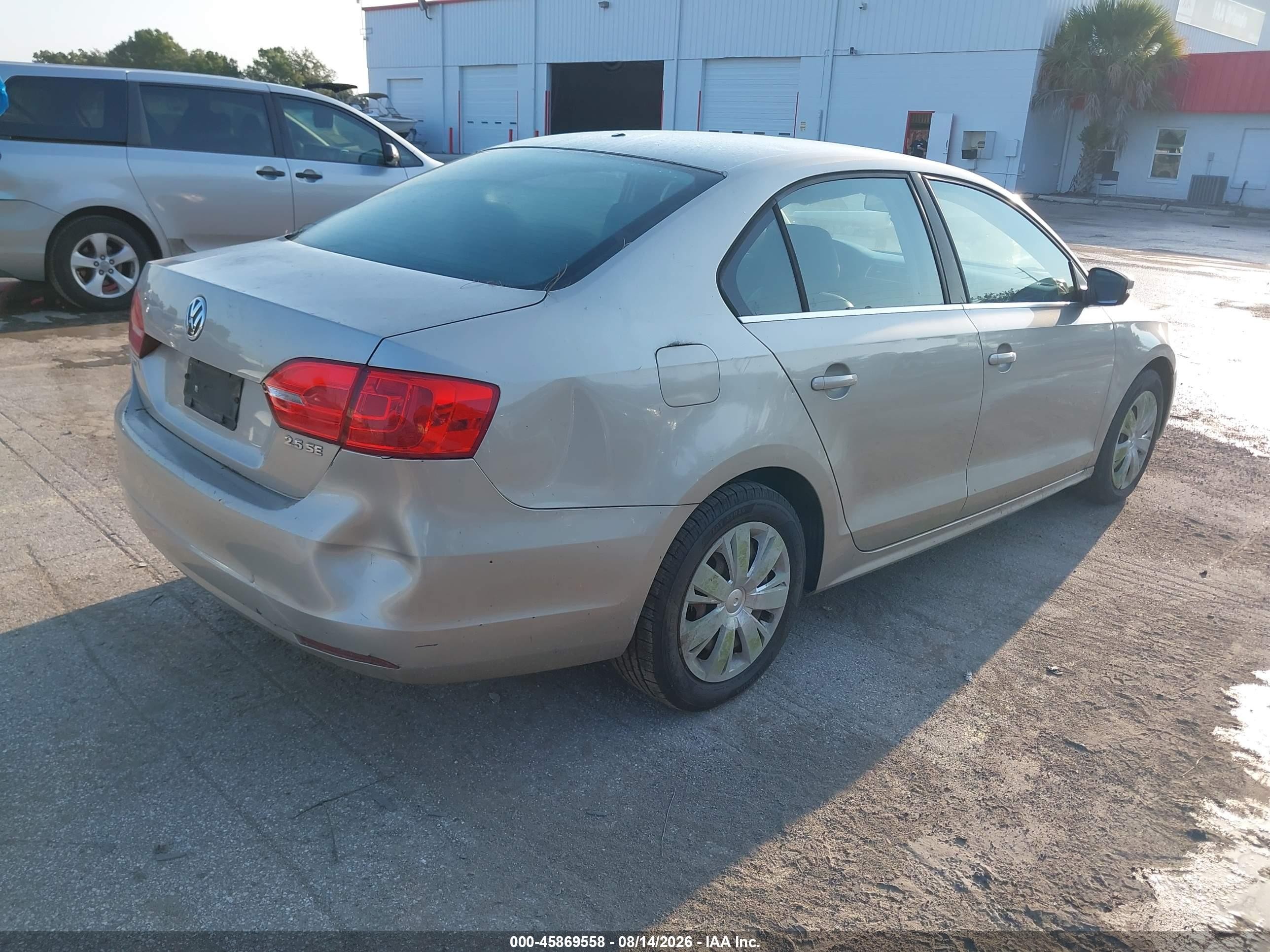 2013 Volkswagen Jetta 2.5l Se Gold vin: 3VWDP7AJ5DM203186
