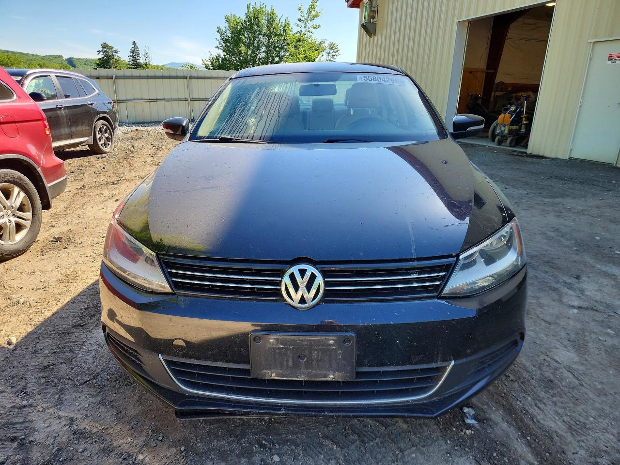 2013 Volkswagen Jetta Se Черный vin: 3VWDP7AJ5DM210056