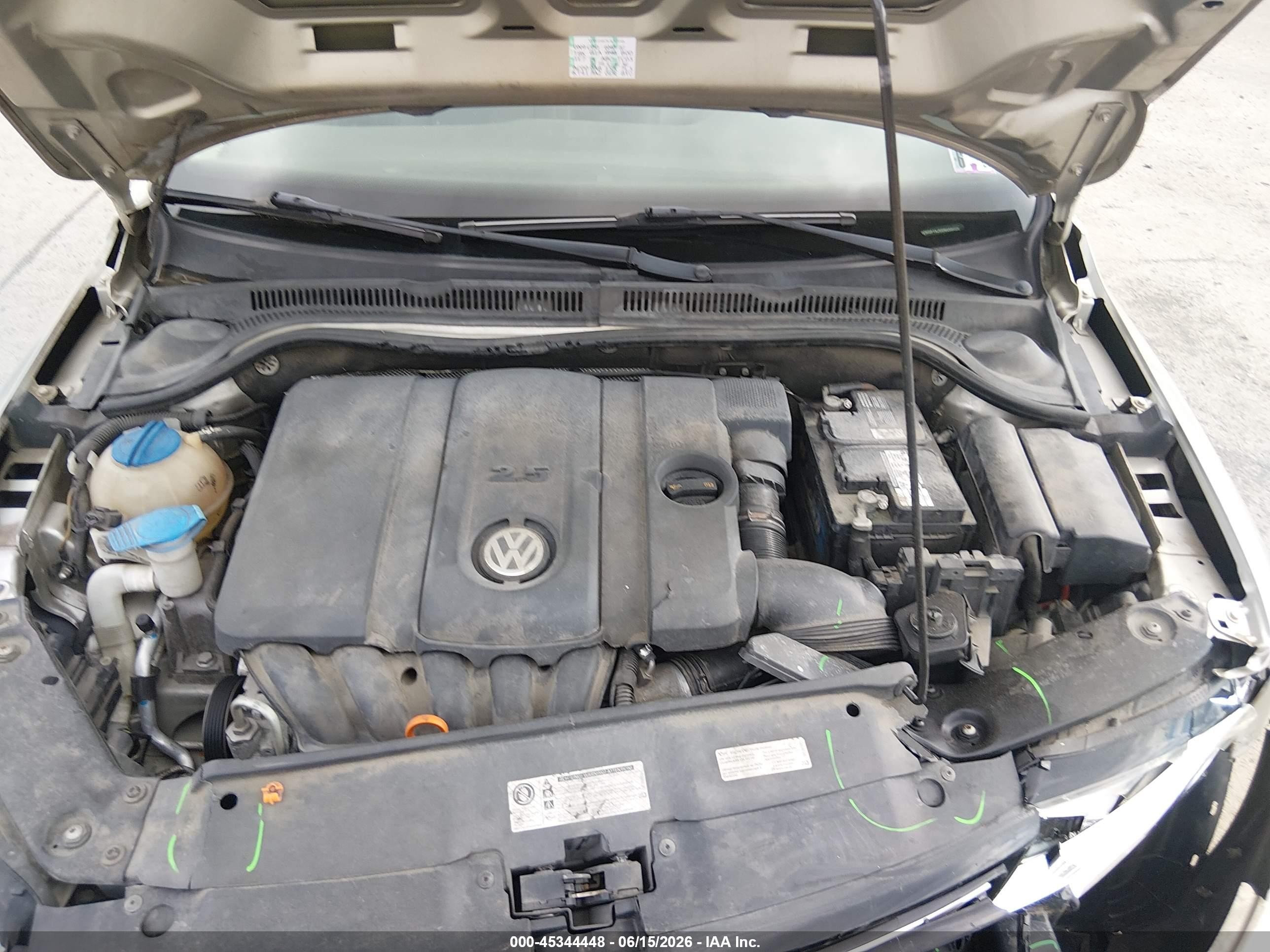 2013 Volkswagen Jetta 2.5l Se Gold vin: 3VWDP7AJ5DM266028