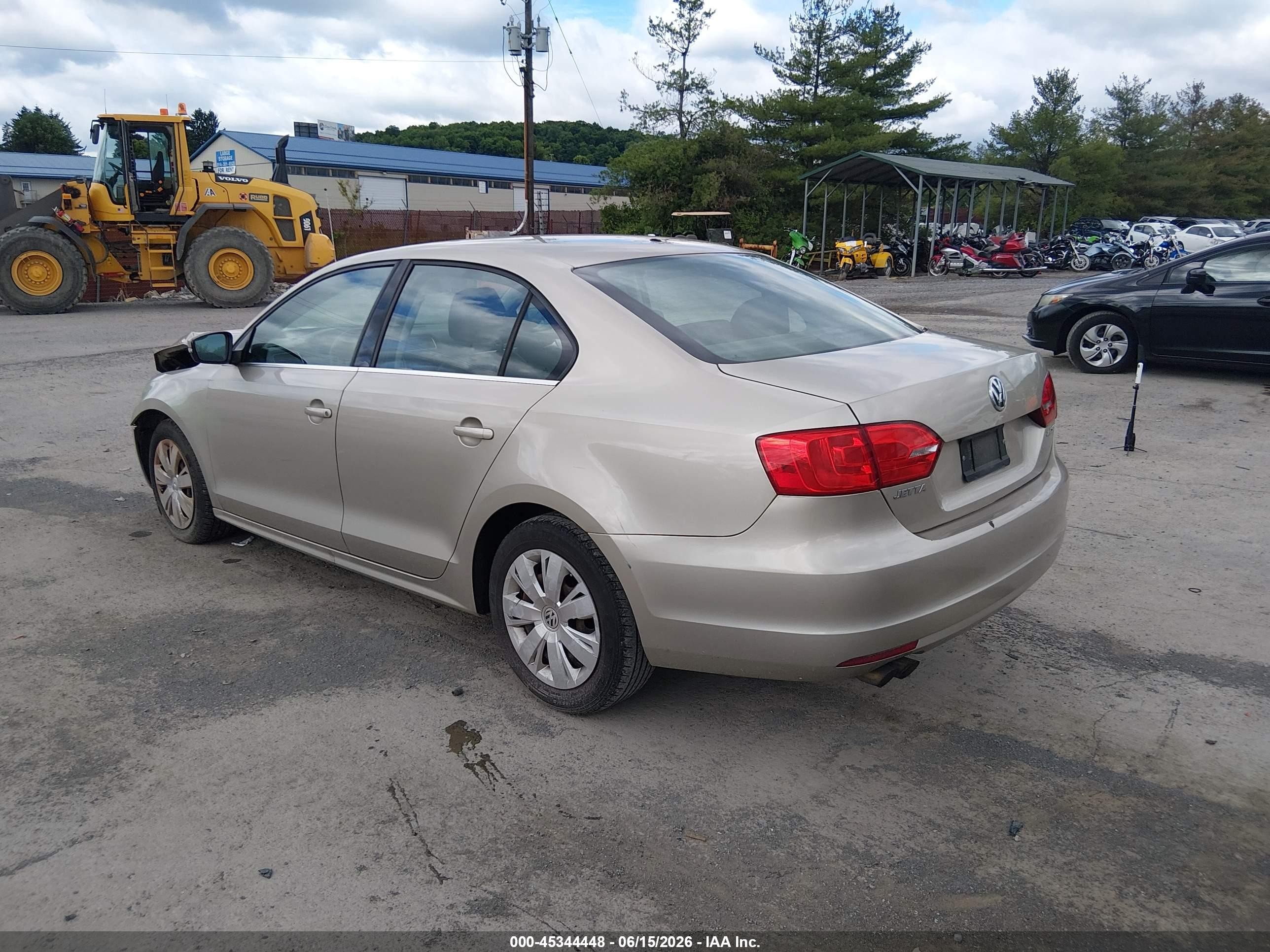 2013 Volkswagen Jetta 2.5l Se Gold vin: 3VWDP7AJ5DM266028