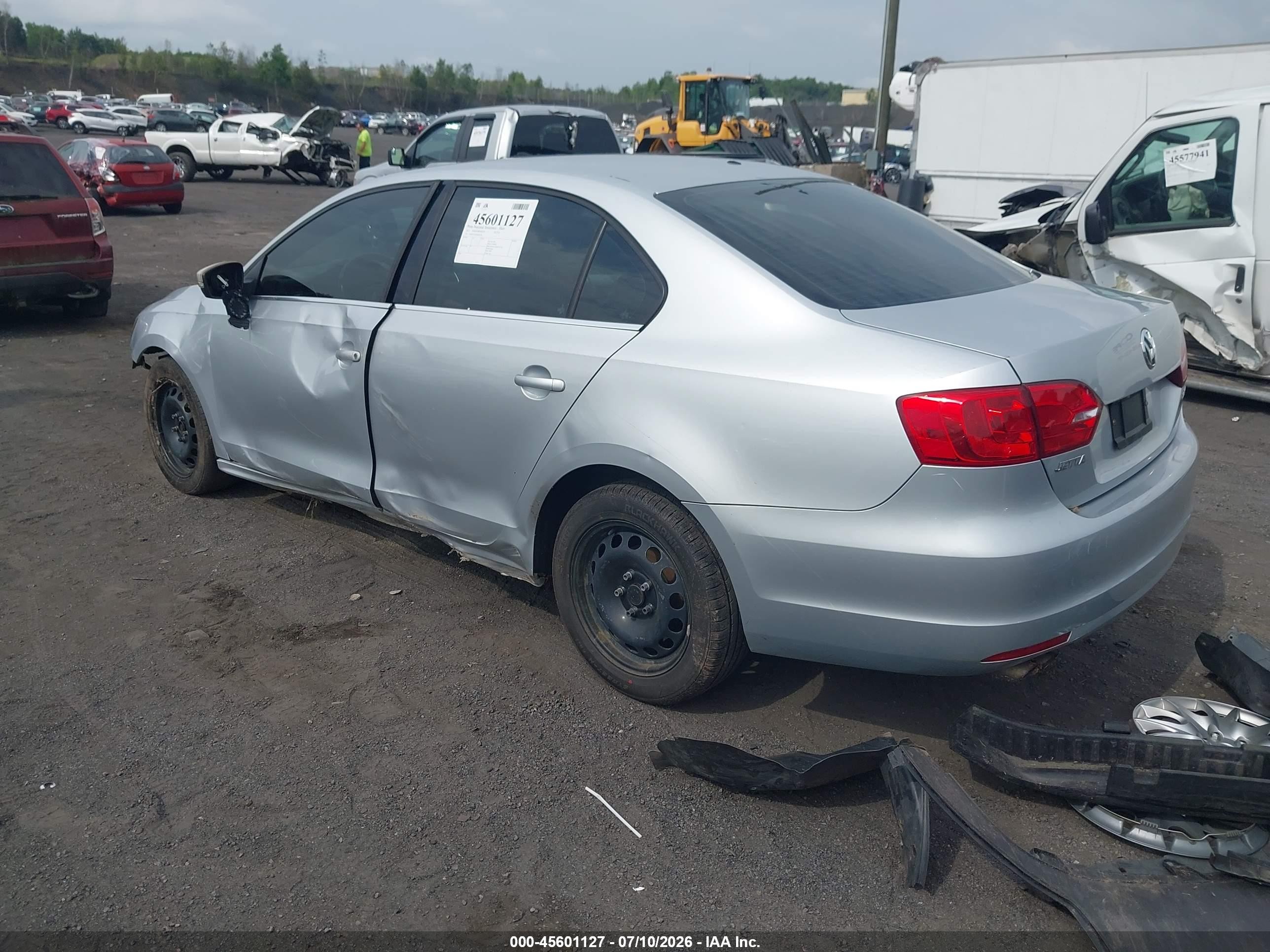 2013 Volkswagen Jetta 2.5l Se Серебряный vin: 3VWDP7AJ5DM291558