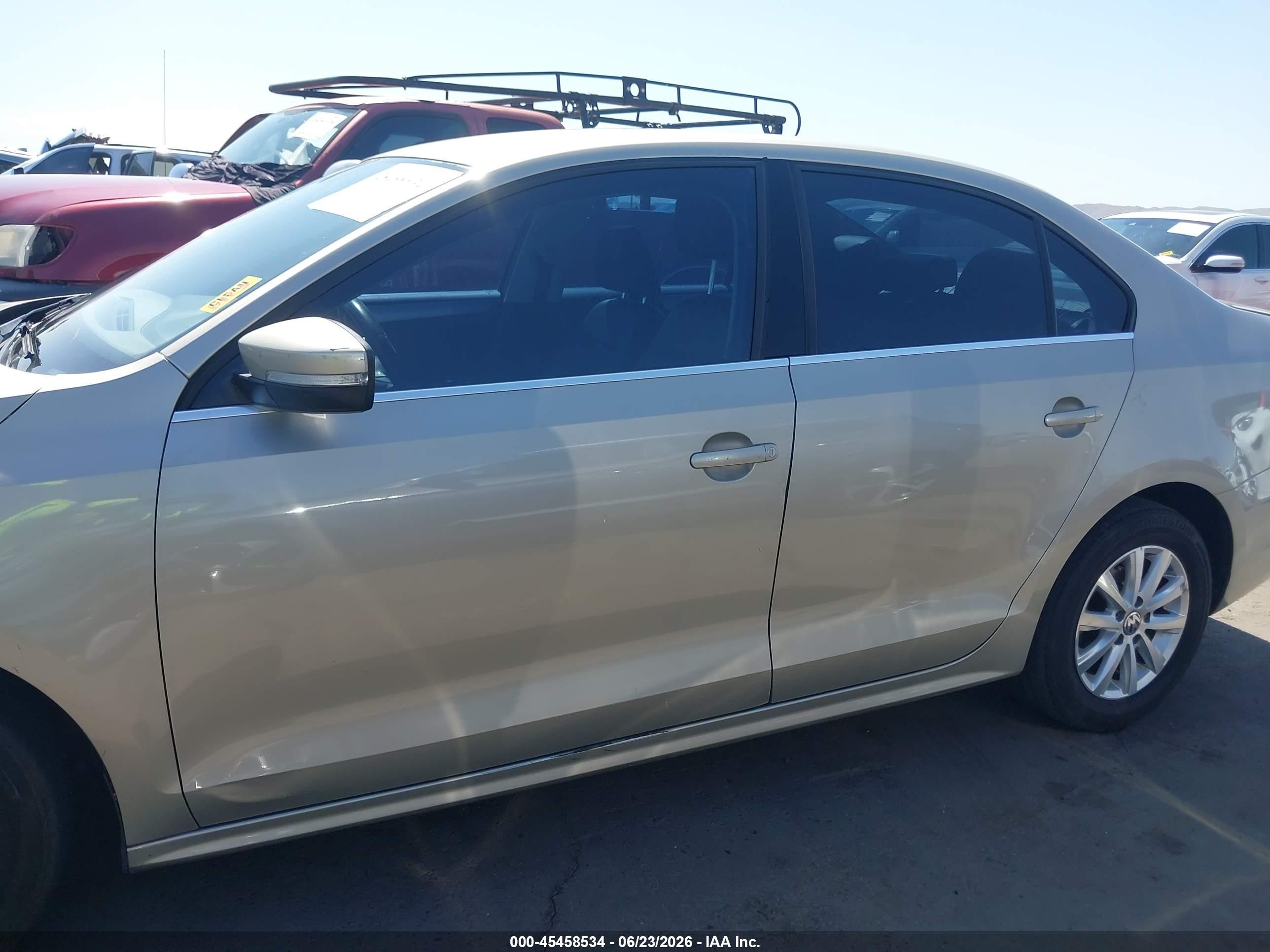 2013 Volkswagen Jetta 2.5l Se Champagne vin: 3VWDP7AJ5DM291835