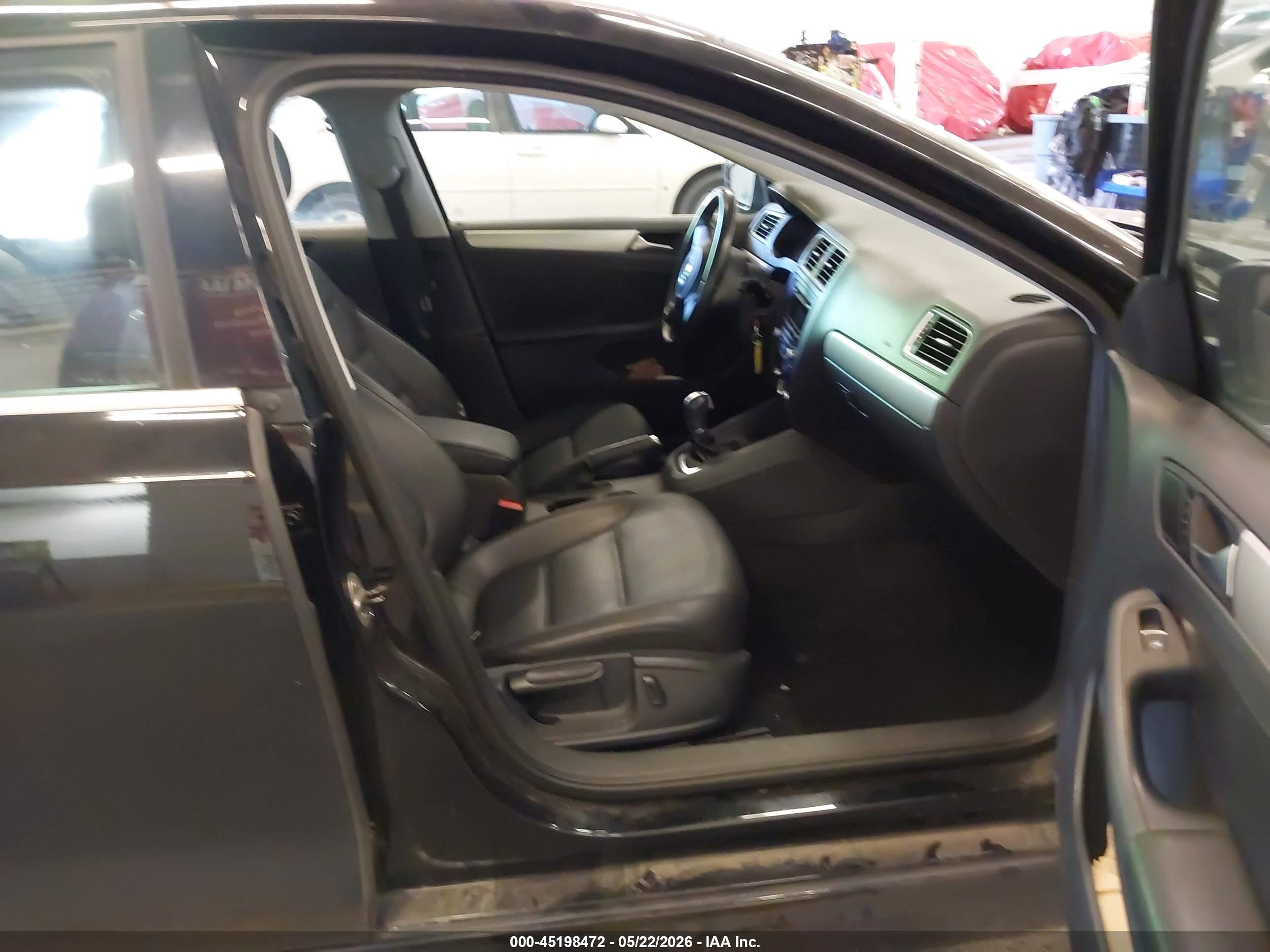 2013 Volkswagen Jetta 2.5l Se Black vin: 3VWDP7AJ5DM292158