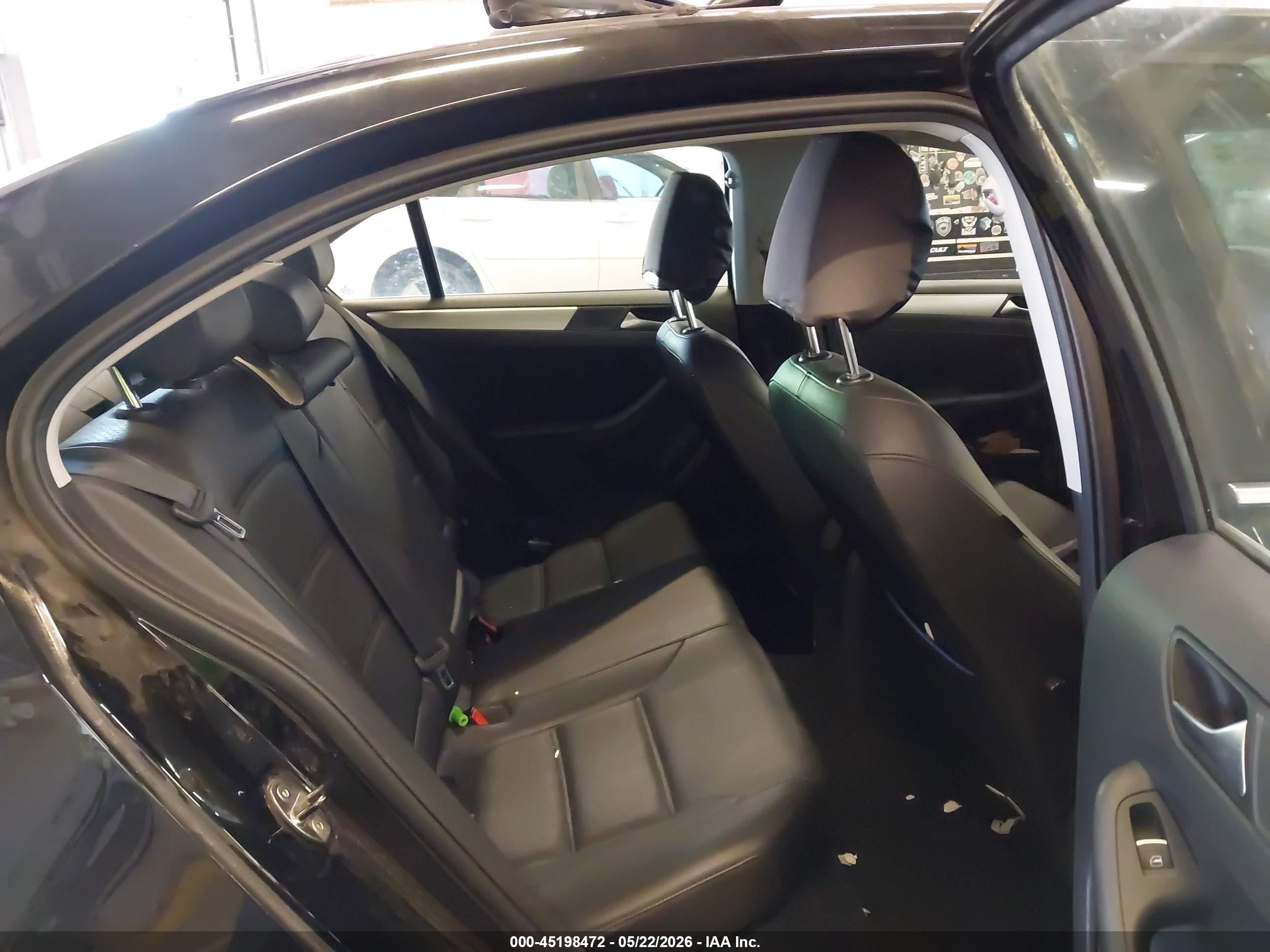 2013 Volkswagen Jetta 2.5l Se Black vin: 3VWDP7AJ5DM292158