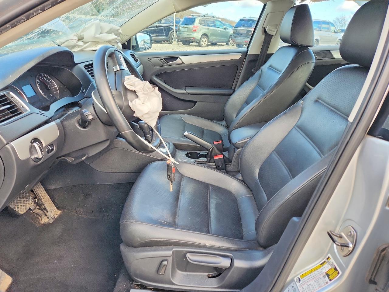 2013 Volkswagen Jetta Se Silver vin: 3VWDP7AJ5DM298526