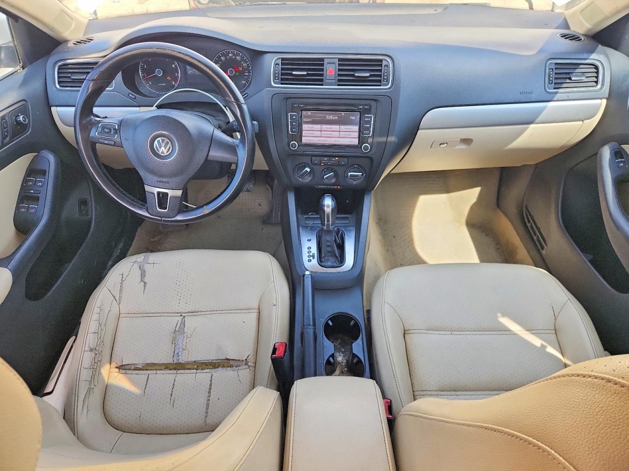 2013 Volkswagen Jetta Se White vin: 3VWDP7AJ5DM354674