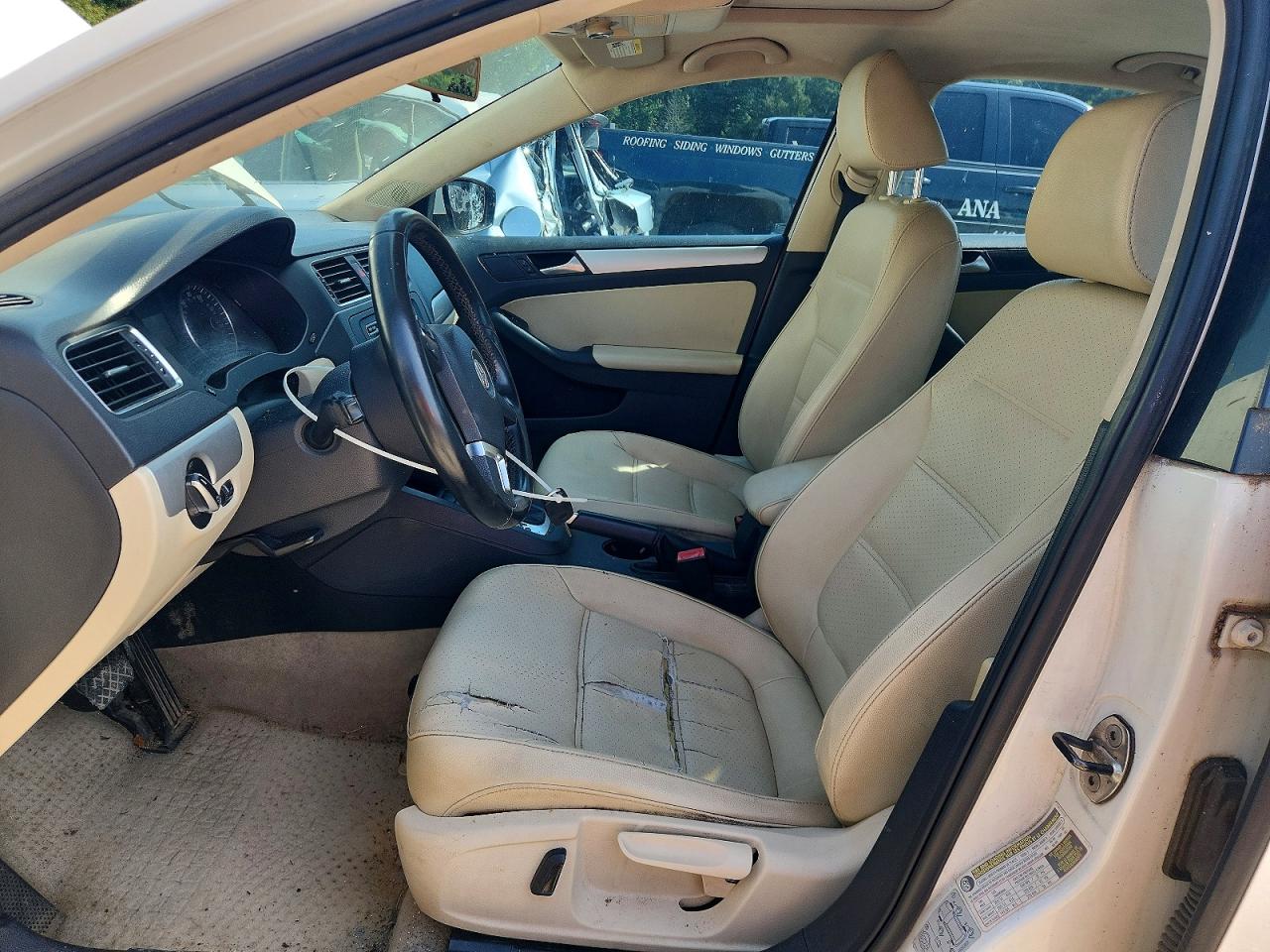 2013 Volkswagen Jetta Se White vin: 3VWDP7AJ5DM354674