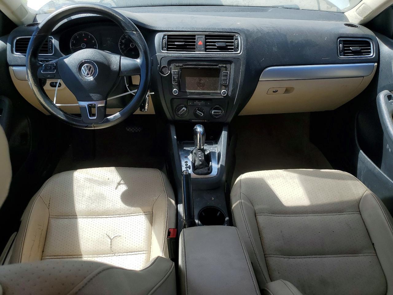 2013 Volkswagen Jetta Se White vin: 3VWDP7AJ5DM365772