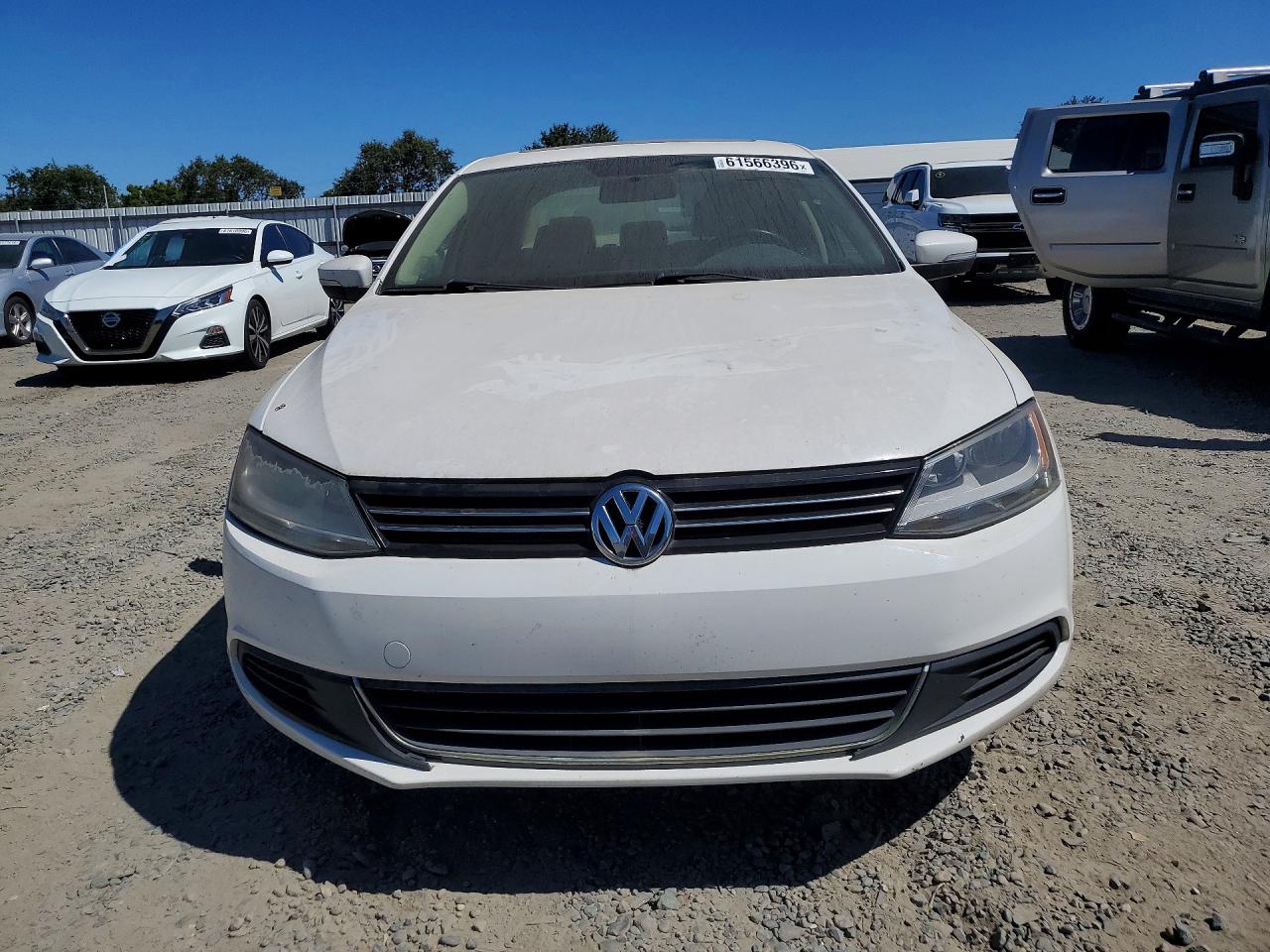 2013 Volkswagen Jetta Se White vin: 3VWDP7AJ5DM365772