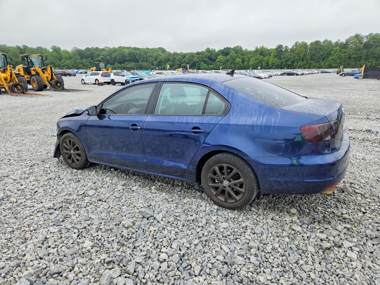 2013 Volkswagen Jetta Se Blue vin: 3VWDP7AJ5DM399744