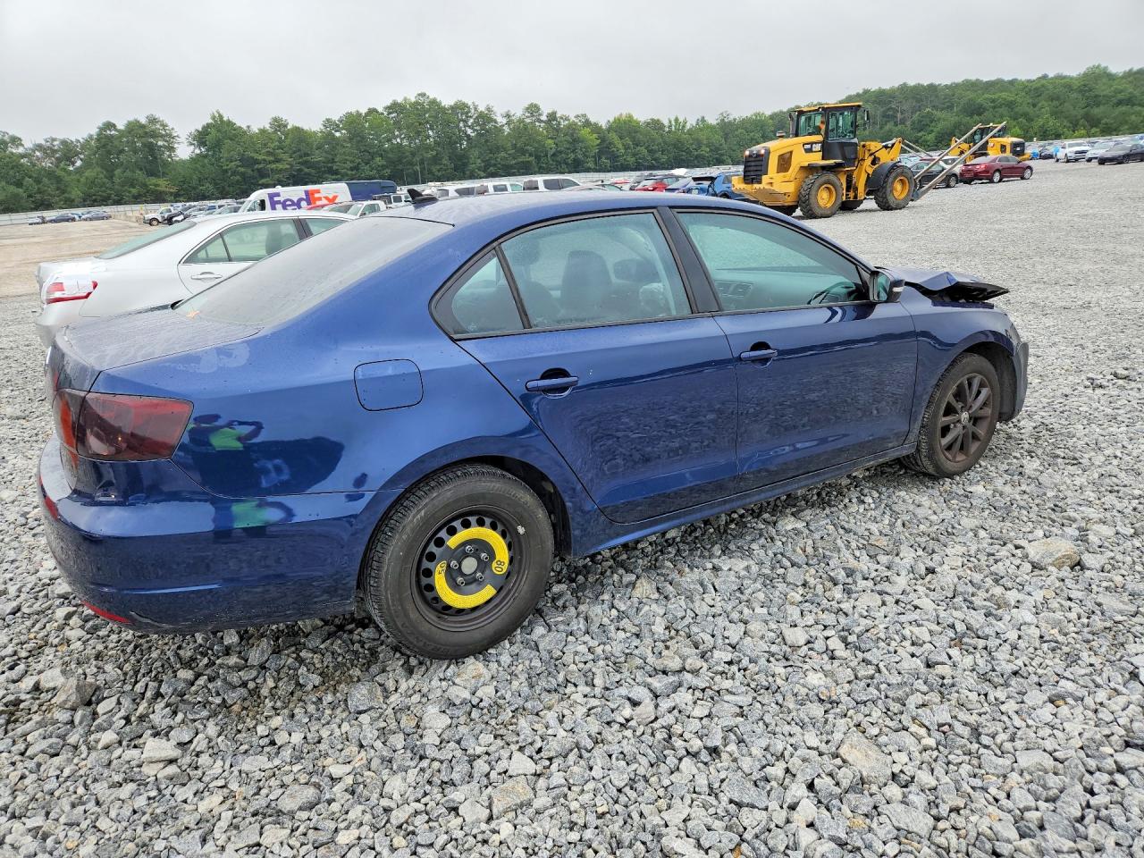 2013 Volkswagen Jetta Se Blue vin: 3VWDP7AJ5DM399744