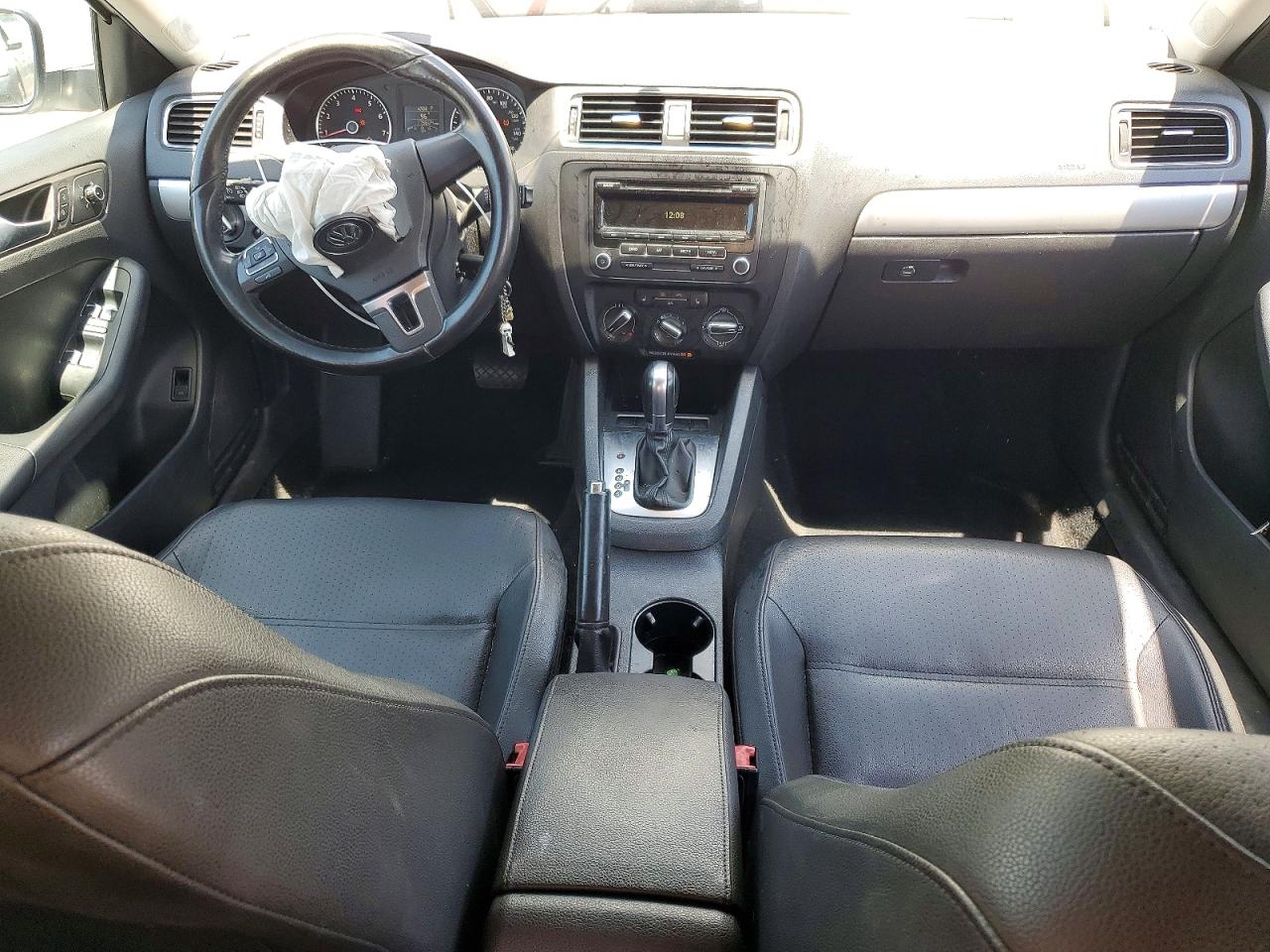 2013 Volkswagen Jetta Se White vin: 3VWDP7AJ5DM434105