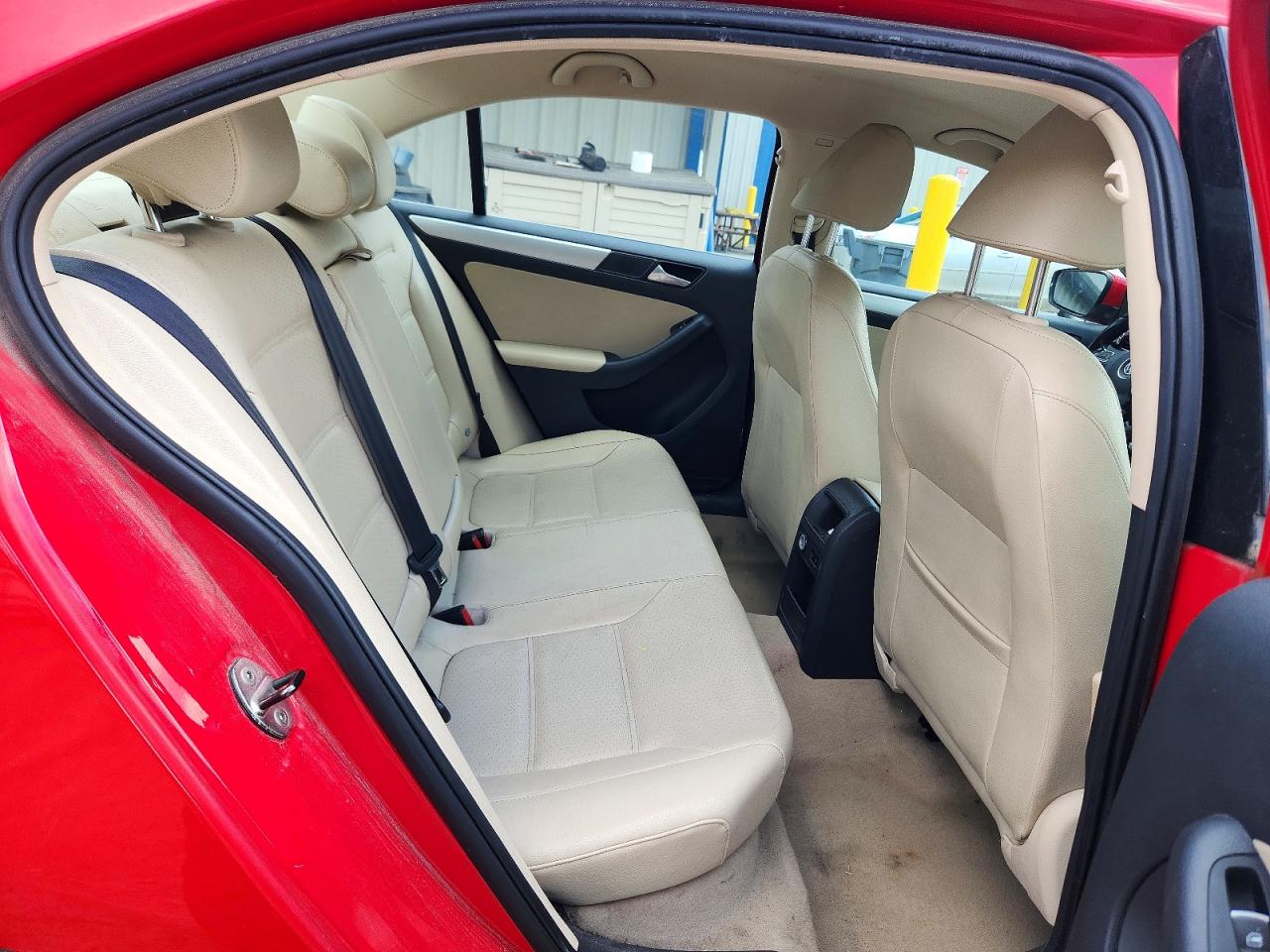 2013 Volkswagen Jetta Se Red vin: 3VWDP7AJ5DM445606