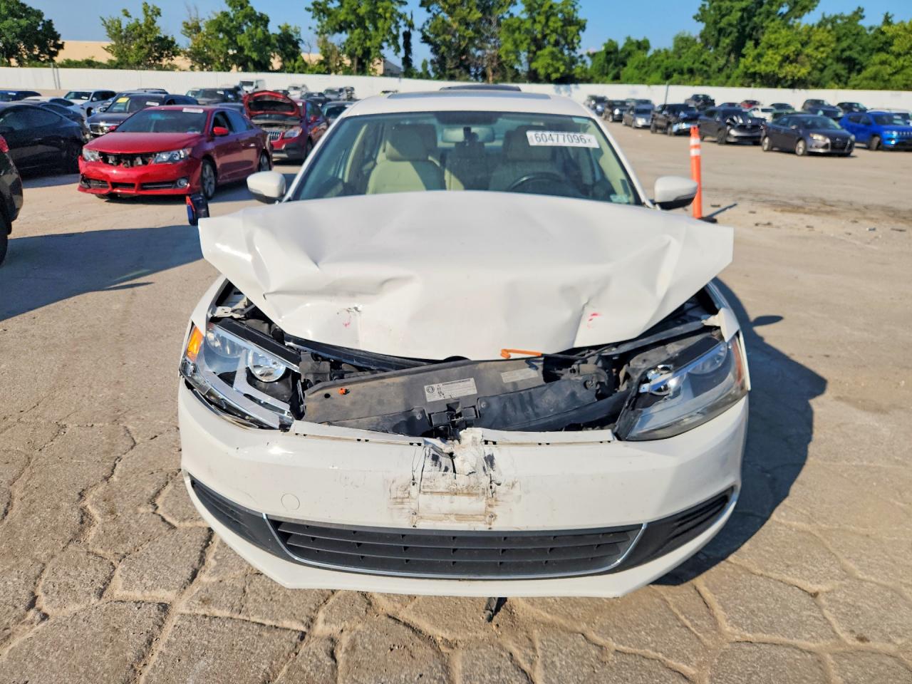 2013 Volkswagen Jetta Se Белый vin: 3VWDP7AJ5DM449512