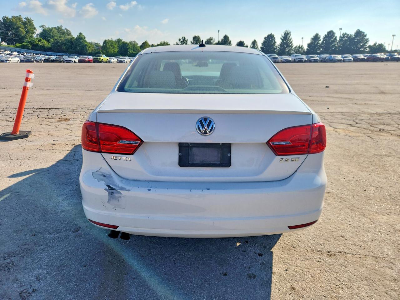 2013 Volkswagen Jetta Se Белый vin: 3VWDP7AJ5DM449512