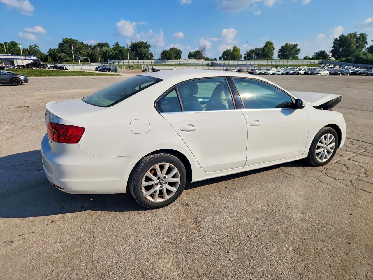 2013 Volkswagen Jetta Se Белый vin: 3VWDP7AJ5DM449512