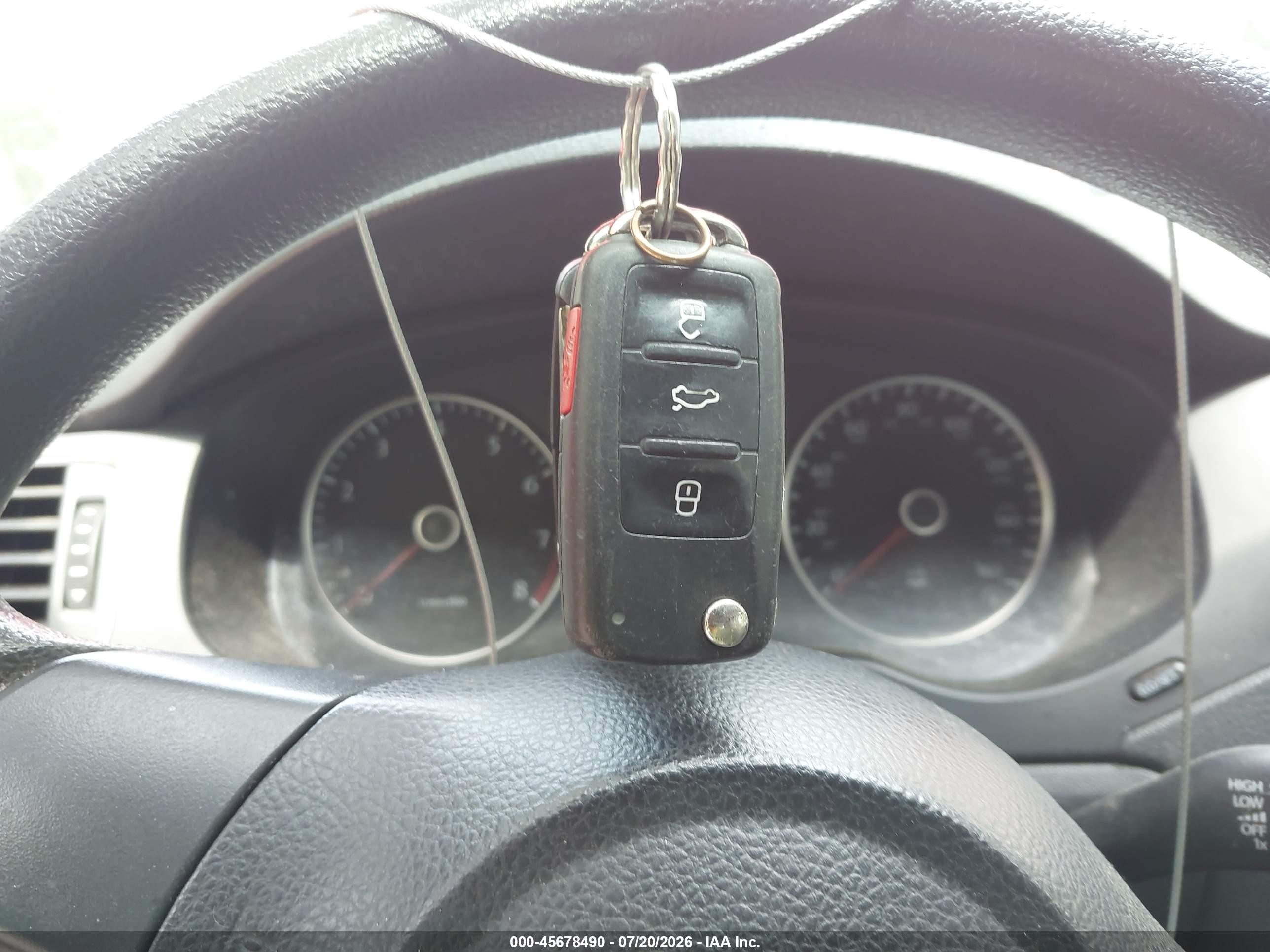 2012 Volkswagen Jetta 2.5l Se Красный vin: 3VWDP7AJ6CM118212
