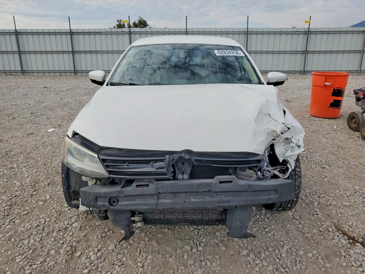 2012 Volkswagen Jetta Se White vin: 3VWDP7AJ6CM121398