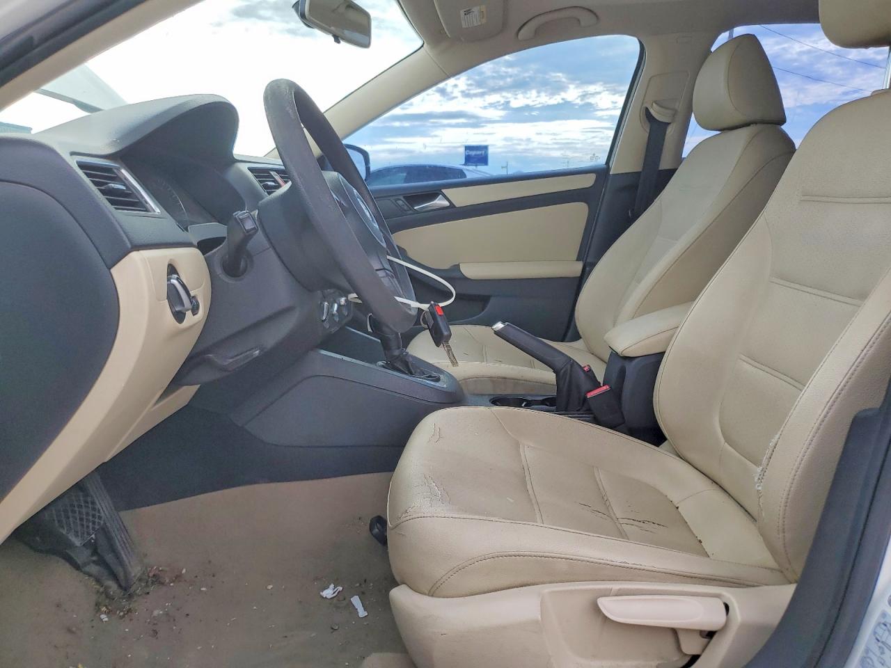 2012 Volkswagen Jetta Se White vin: 3VWDP7AJ6CM121398