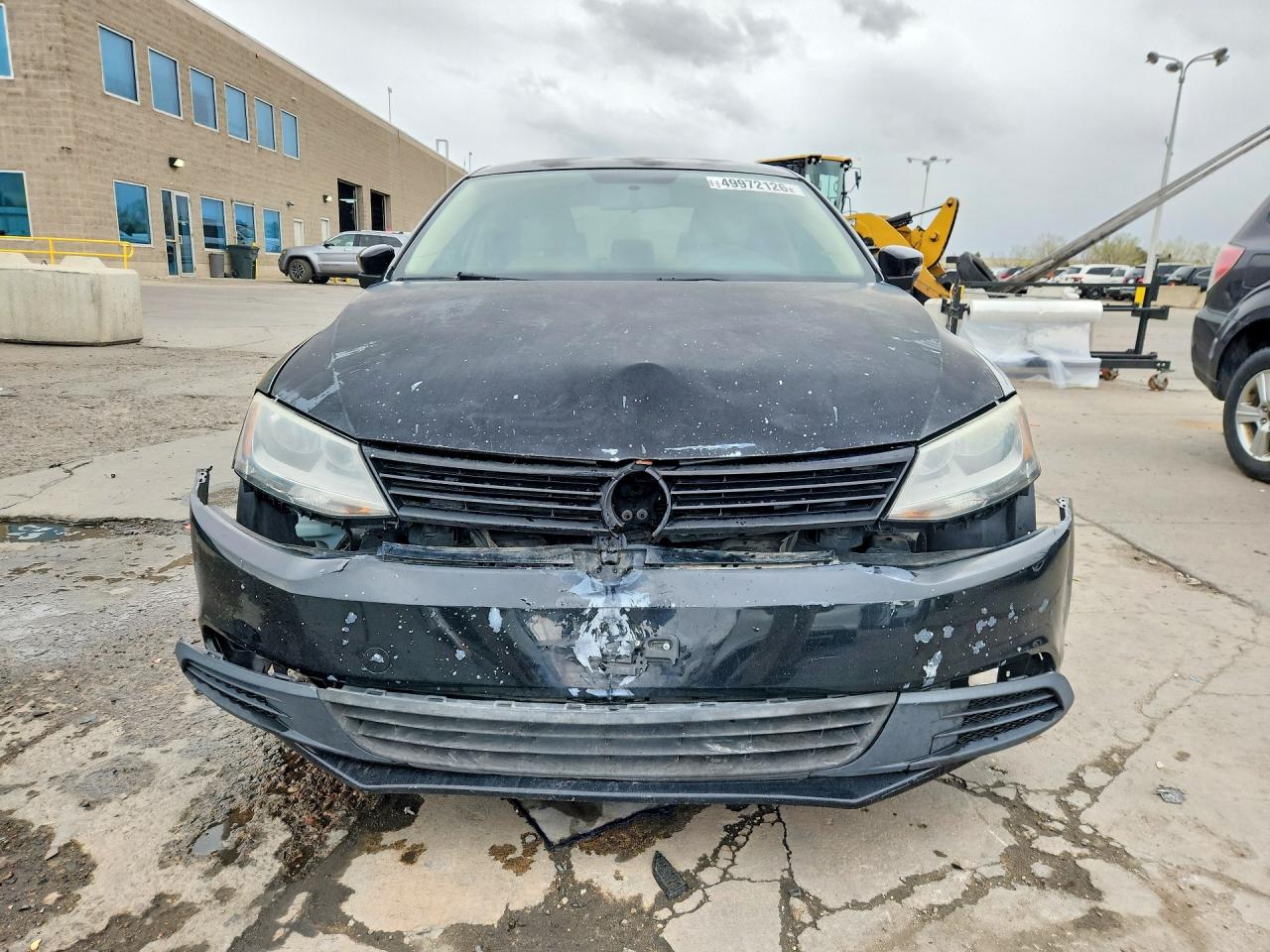 2012 Volkswagen Jetta Se Black vin: 3VWDP7AJ6CM303151