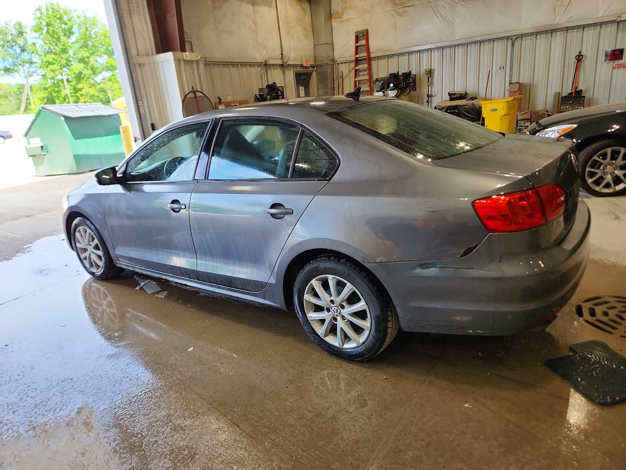 2012 Volkswagen Jetta Se Gray vin: 3VWDP7AJ6CM310729