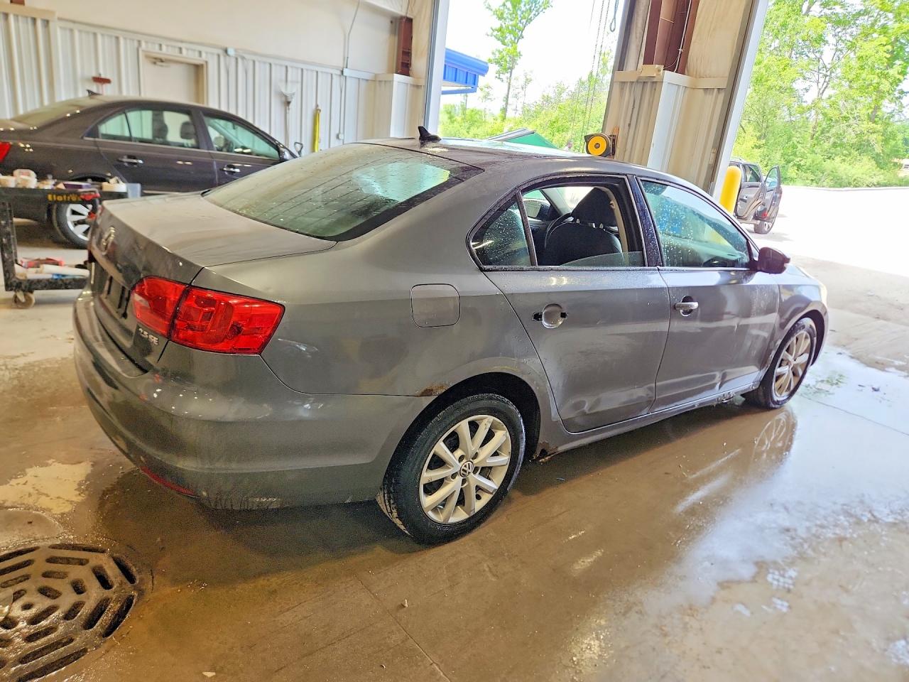 2012 Volkswagen Jetta Se Gray vin: 3VWDP7AJ6CM310729