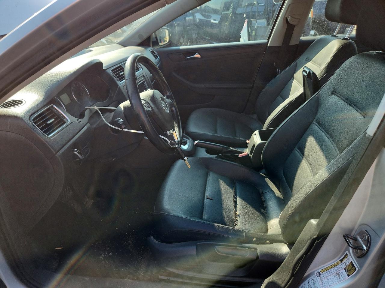2012 Volkswagen Jetta Se Silver vin: 3VWDP7AJ6CM349482