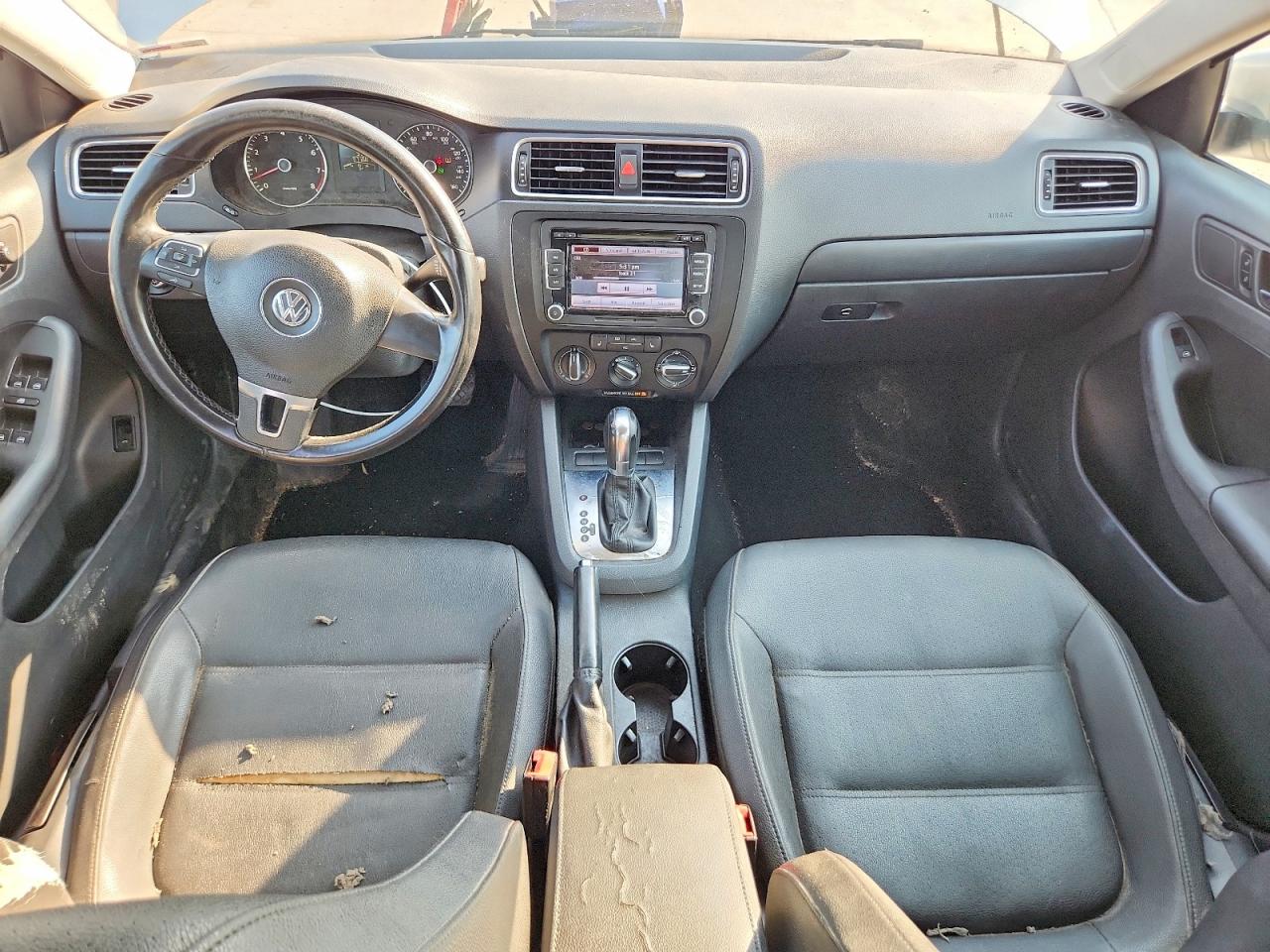 2012 Volkswagen Jetta Se Silver vin: 3VWDP7AJ6CM349482