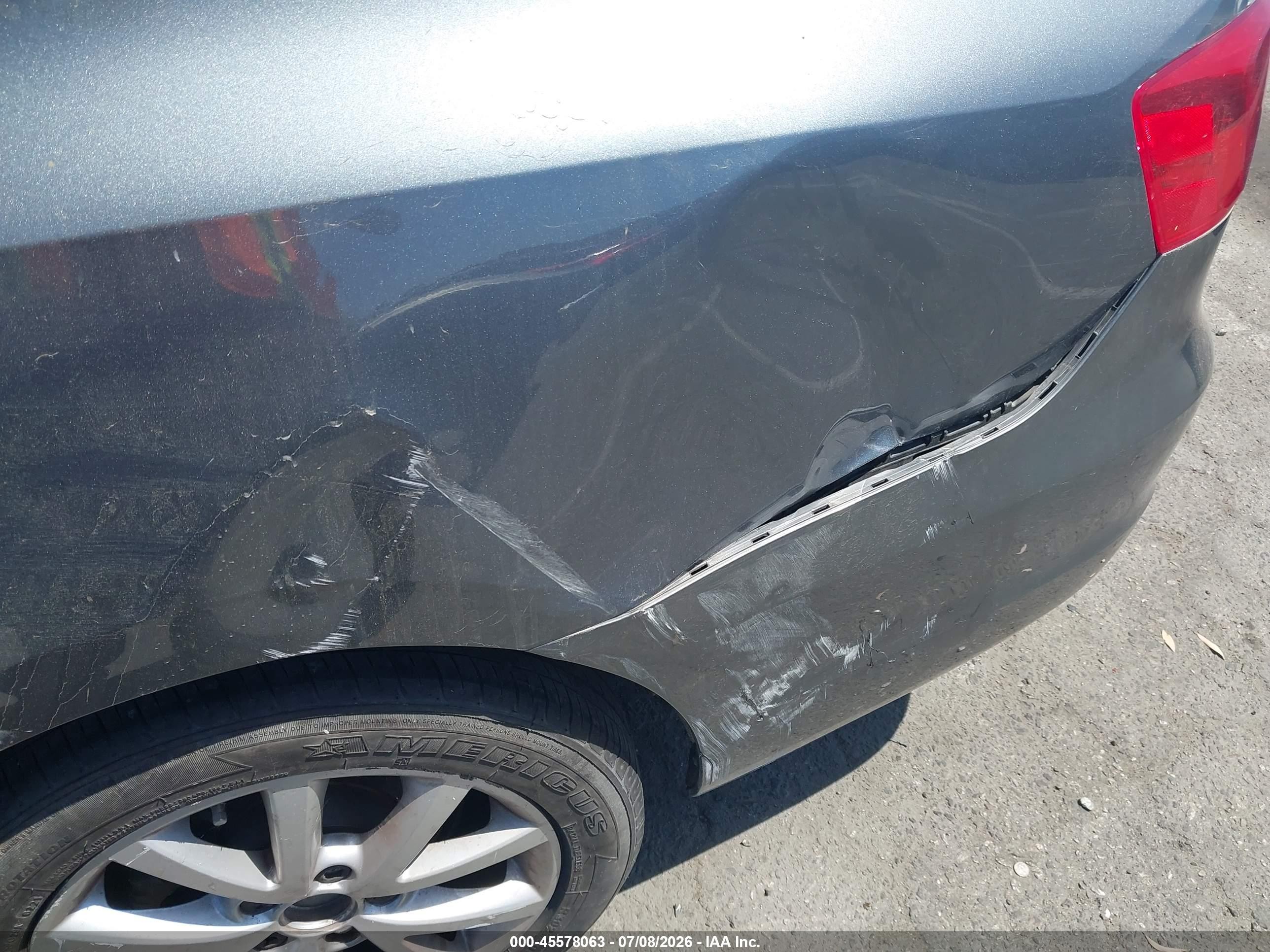 2012 Volkswagen Jetta 2.5l Se Gray vin: 3VWDP7AJ6CM451655