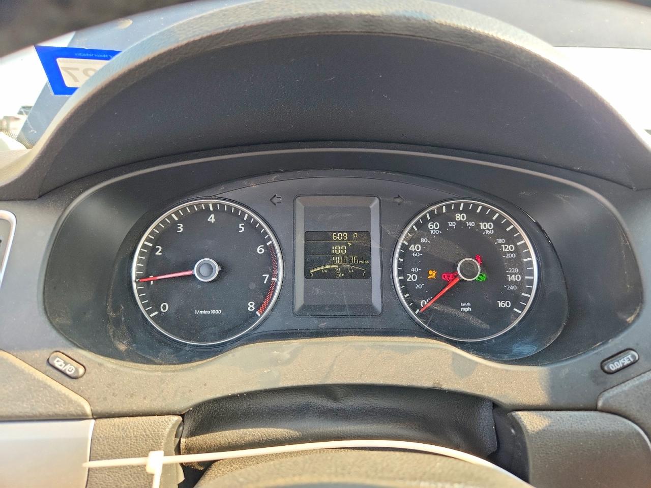 2013 Volkswagen Jetta Se Blue vin: 3VWDP7AJ6DM218019
