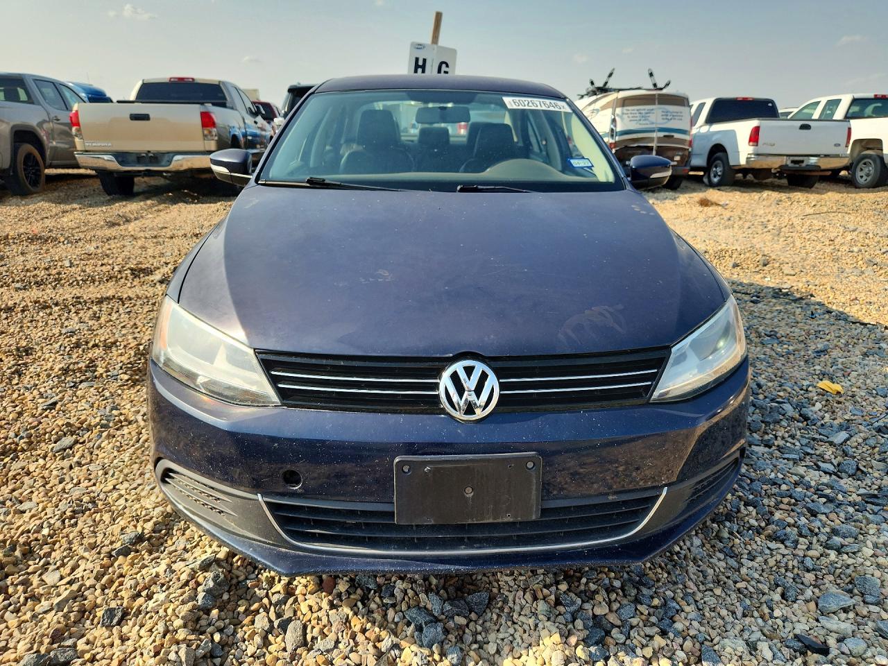 2013 Volkswagen Jetta Se Blue vin: 3VWDP7AJ6DM218019