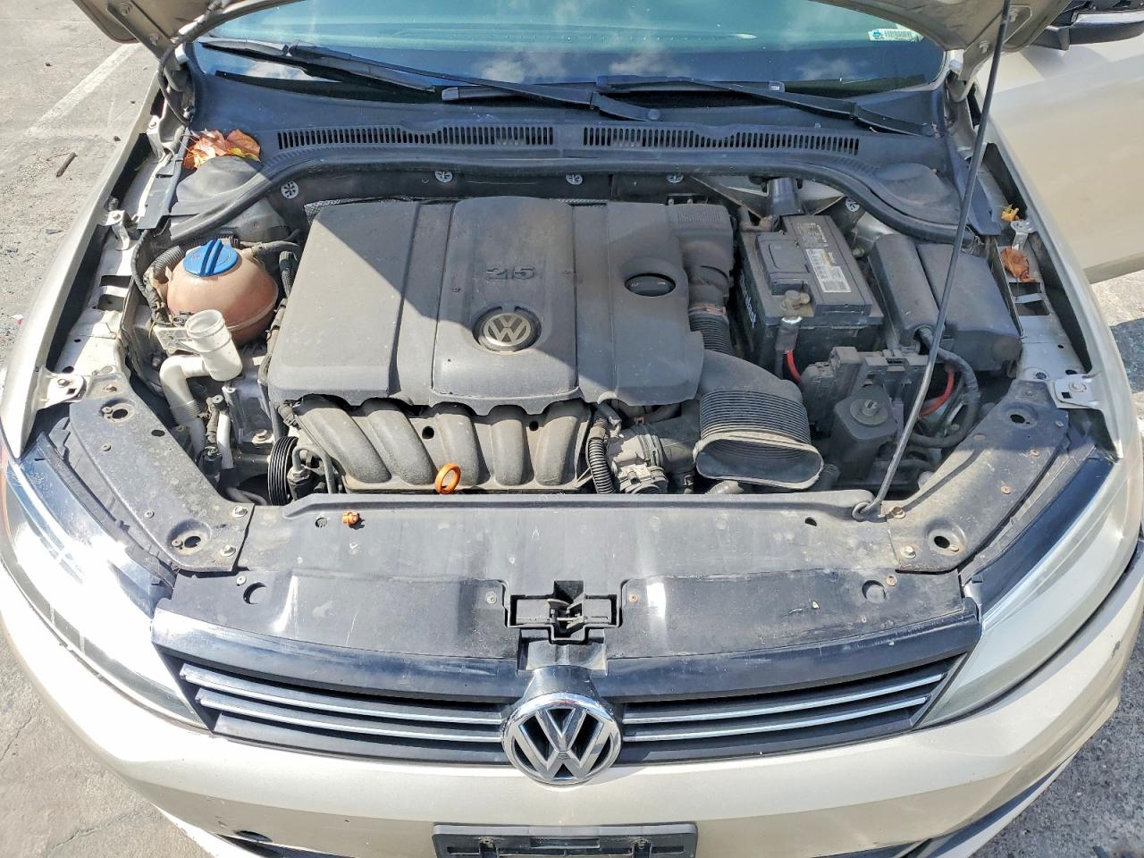 2013 Volkswagen Jetta Se Gold vin: 3VWDP7AJ6DM223611