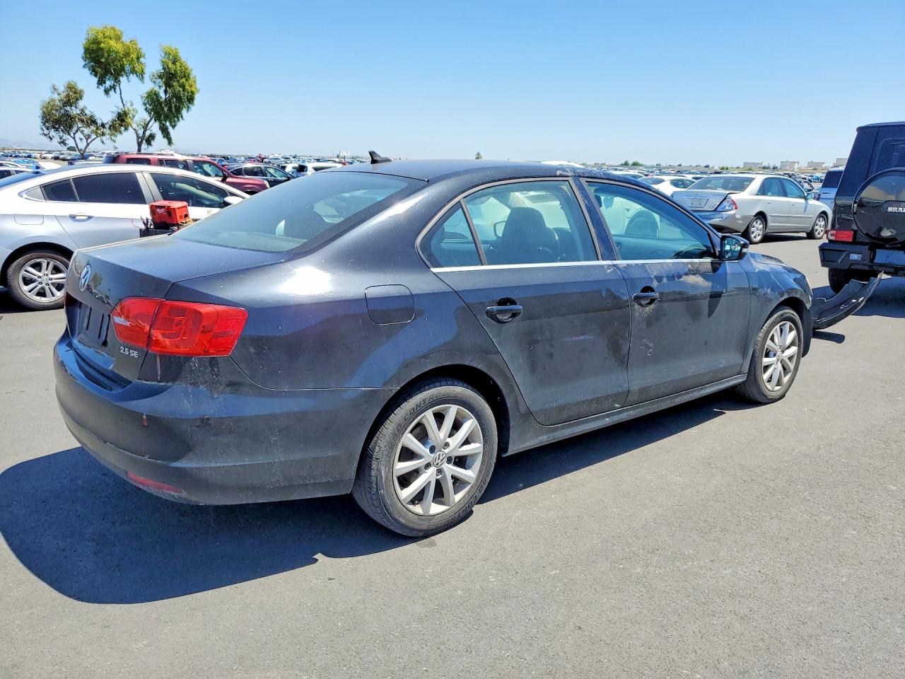 2013 Volkswagen Jetta Se Черный vin: 3VWDP7AJ6DM350553