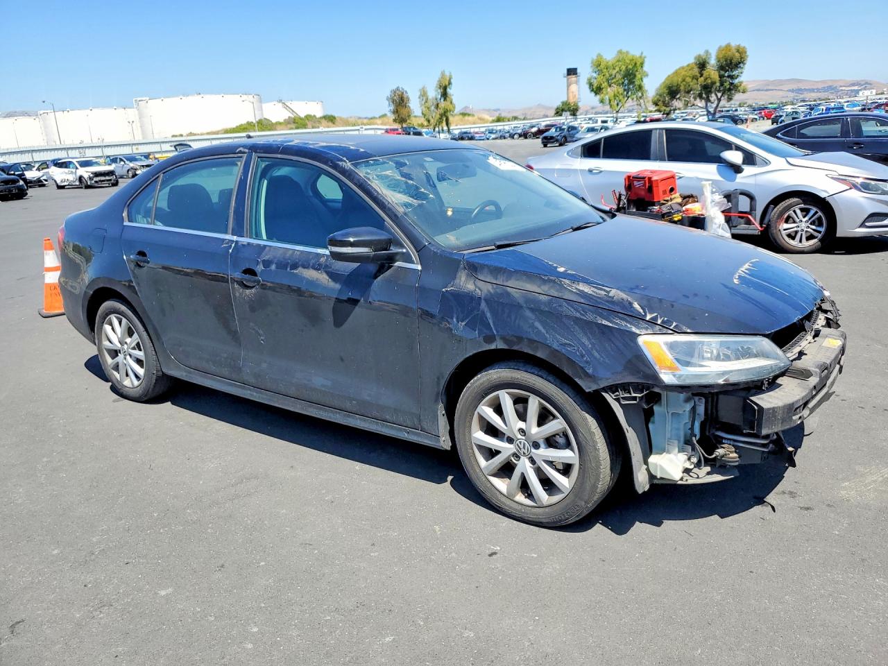 2013 Volkswagen Jetta Se Черный vin: 3VWDP7AJ6DM350553