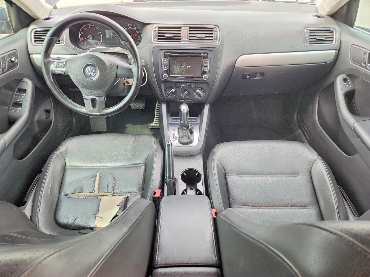 2013 Volkswagen Jetta Se Black vin: 3VWDP7AJ6DM351735