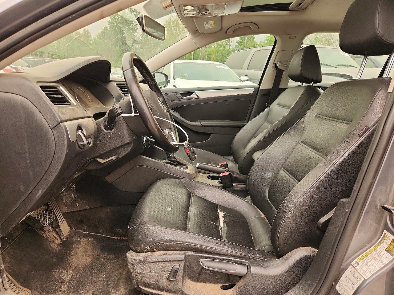 2013 Volkswagen Jetta Se Charcoal vin: 3VWDP7AJ6DM357681