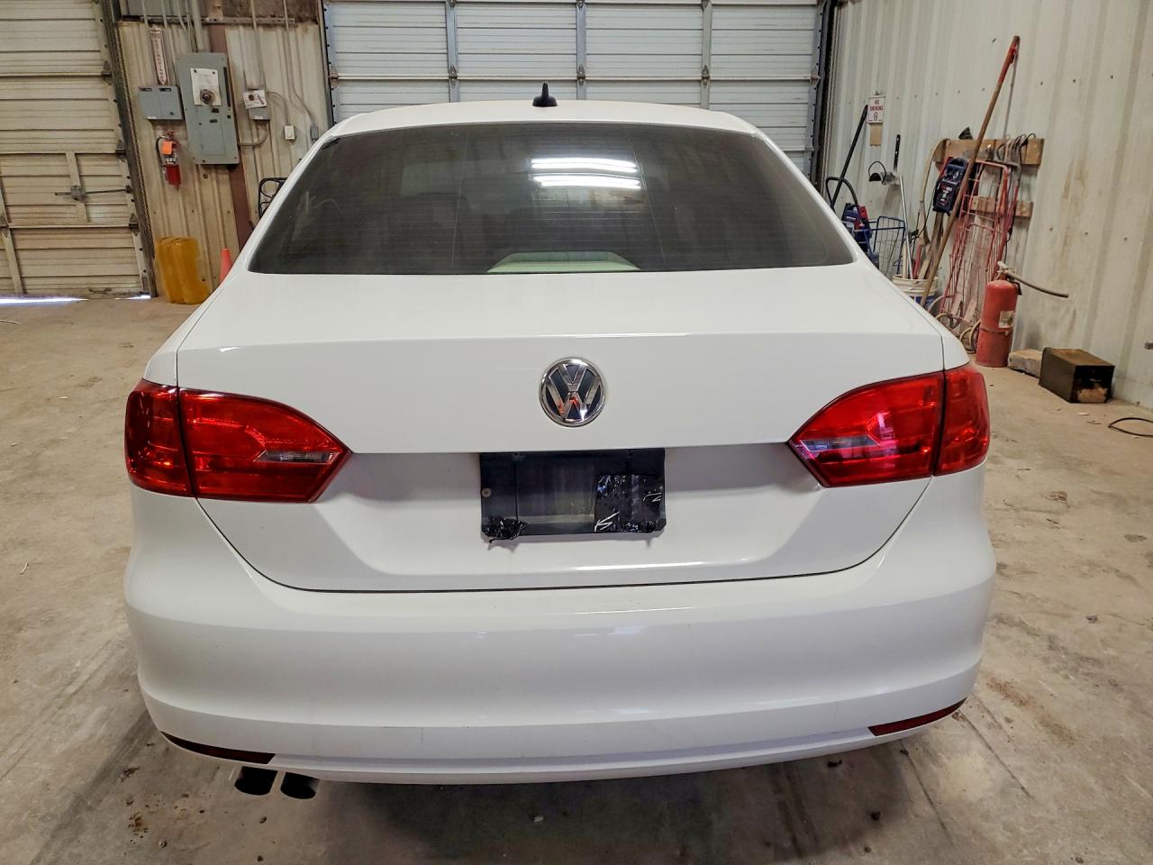 2013 Volkswagen Jetta Se White vin: 3VWDP7AJ6DM364534
