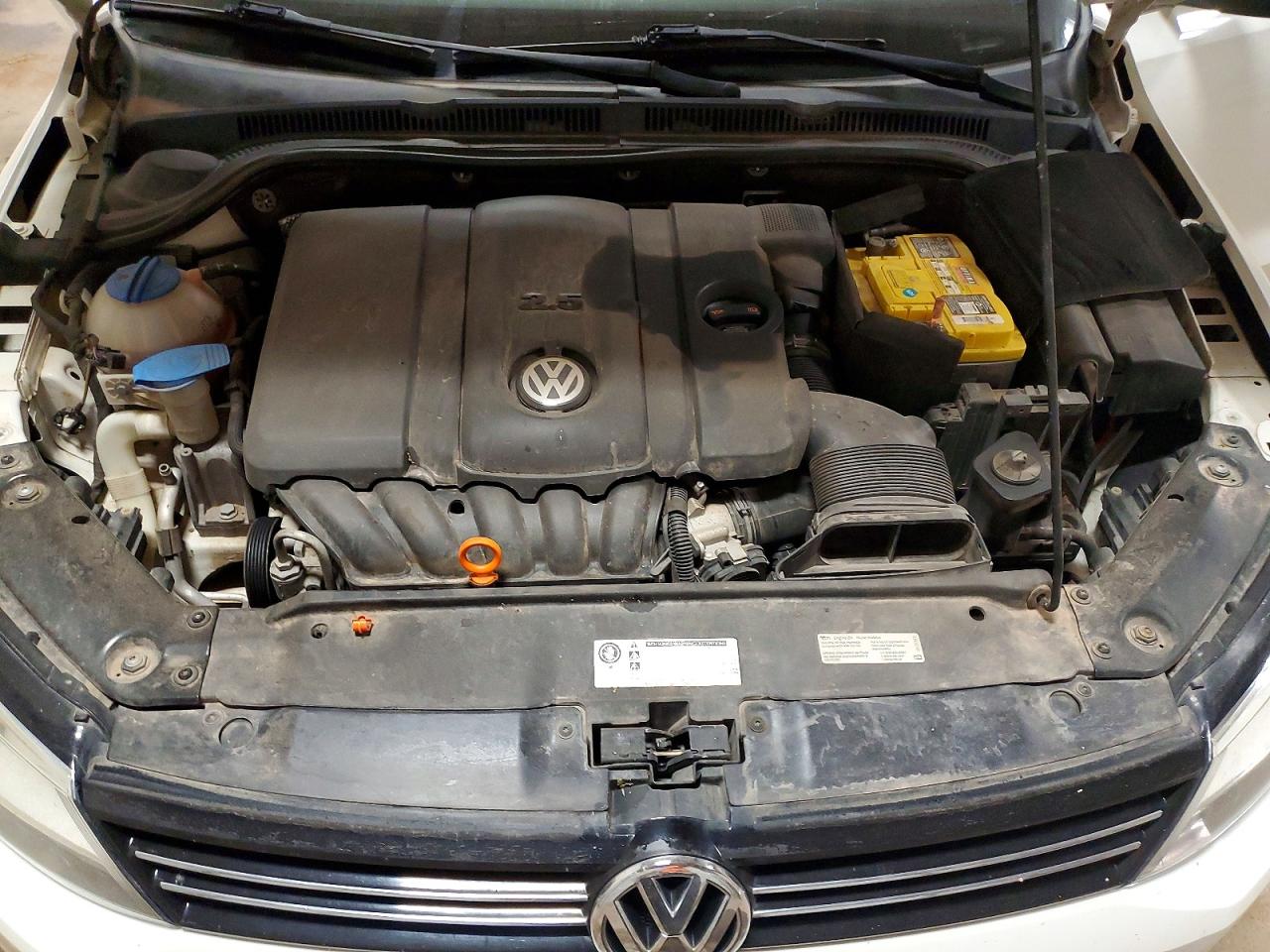 2013 Volkswagen Jetta Se White vin: 3VWDP7AJ6DM364534