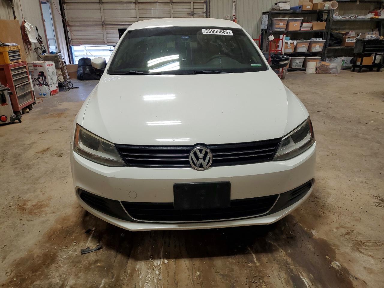2013 Volkswagen Jetta Se White vin: 3VWDP7AJ6DM364534
