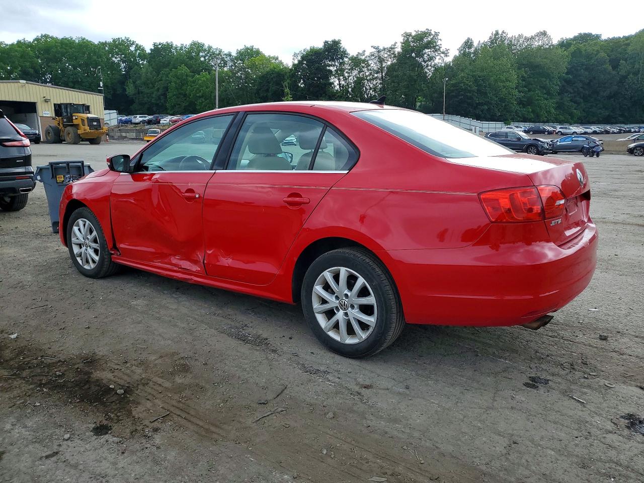 2013 Volkswagen Jetta Se Красный vin: 3VWDP7AJ6DM368860