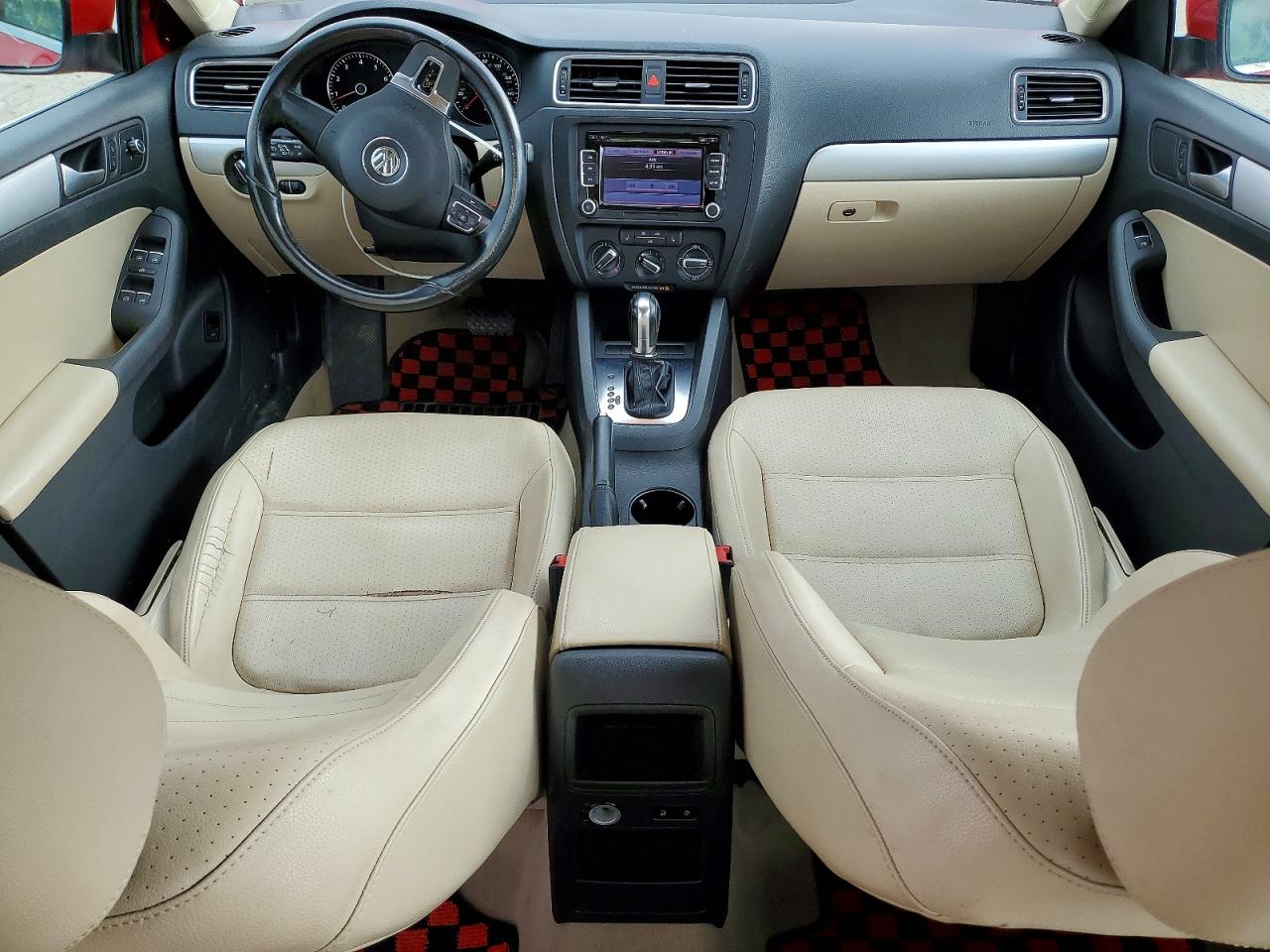 2013 Volkswagen Jetta Se Красный vin: 3VWDP7AJ6DM368860