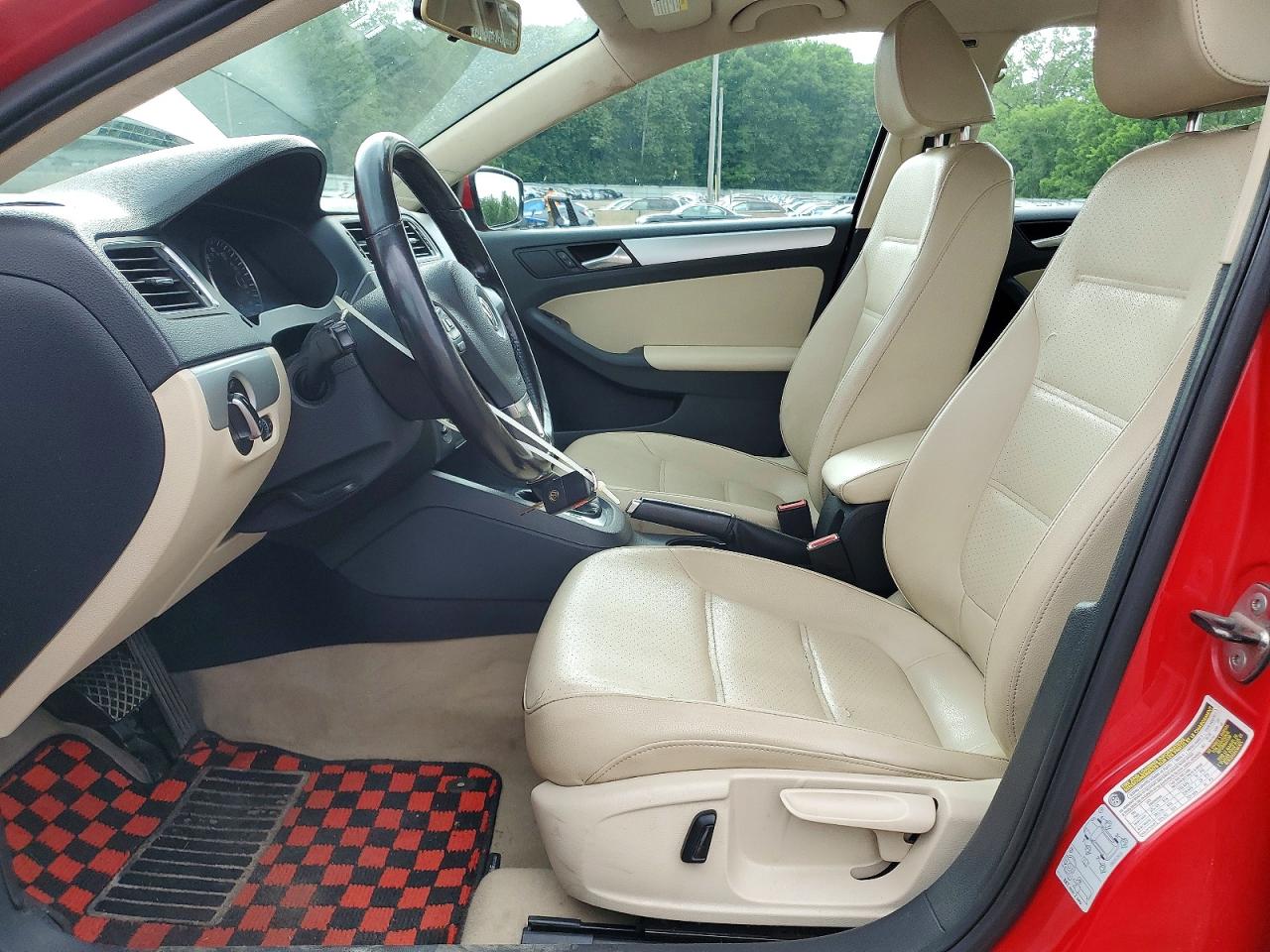 2013 Volkswagen Jetta Se Красный vin: 3VWDP7AJ6DM368860