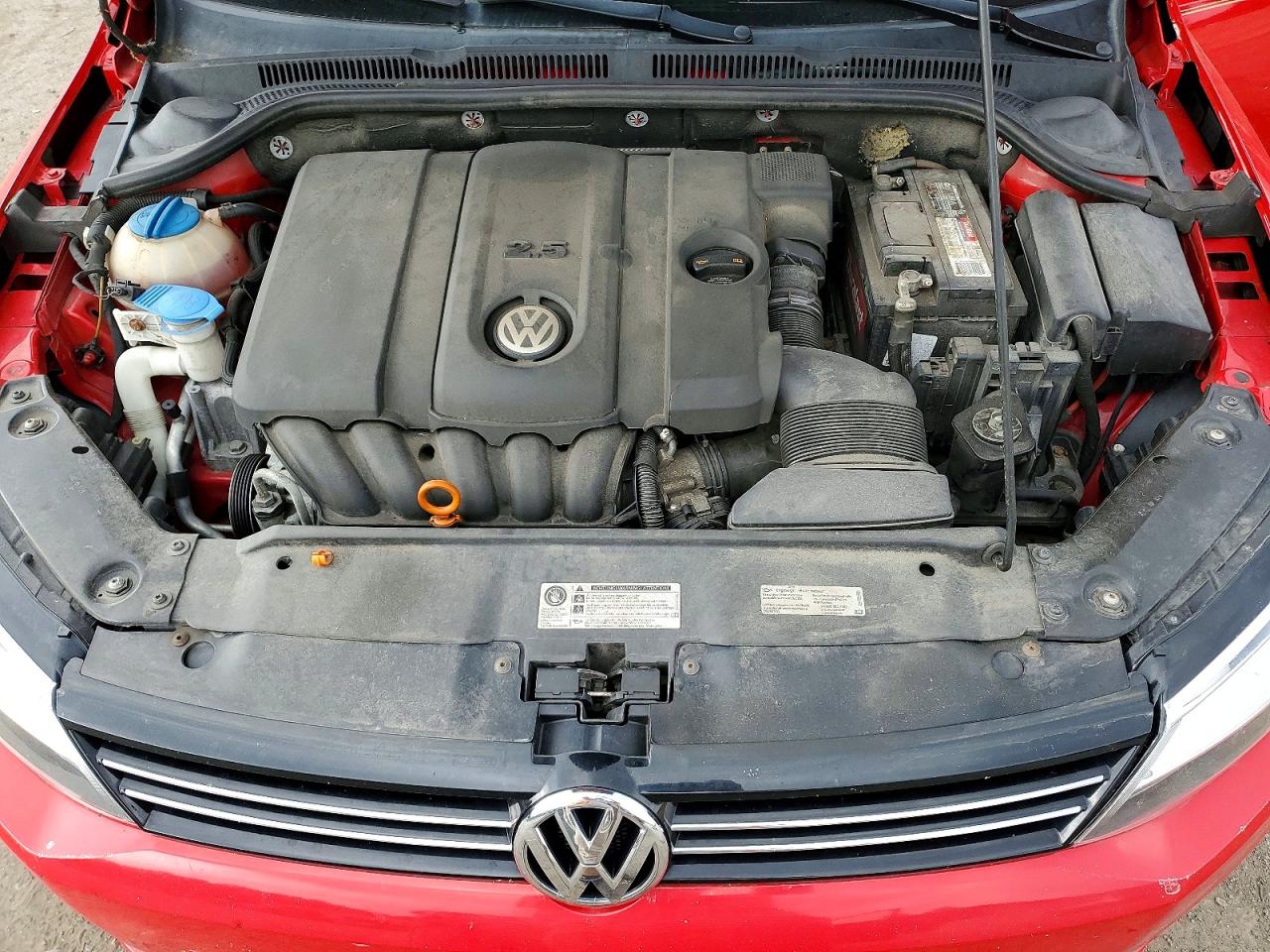 2013 Volkswagen Jetta Se Красный vin: 3VWDP7AJ6DM368860