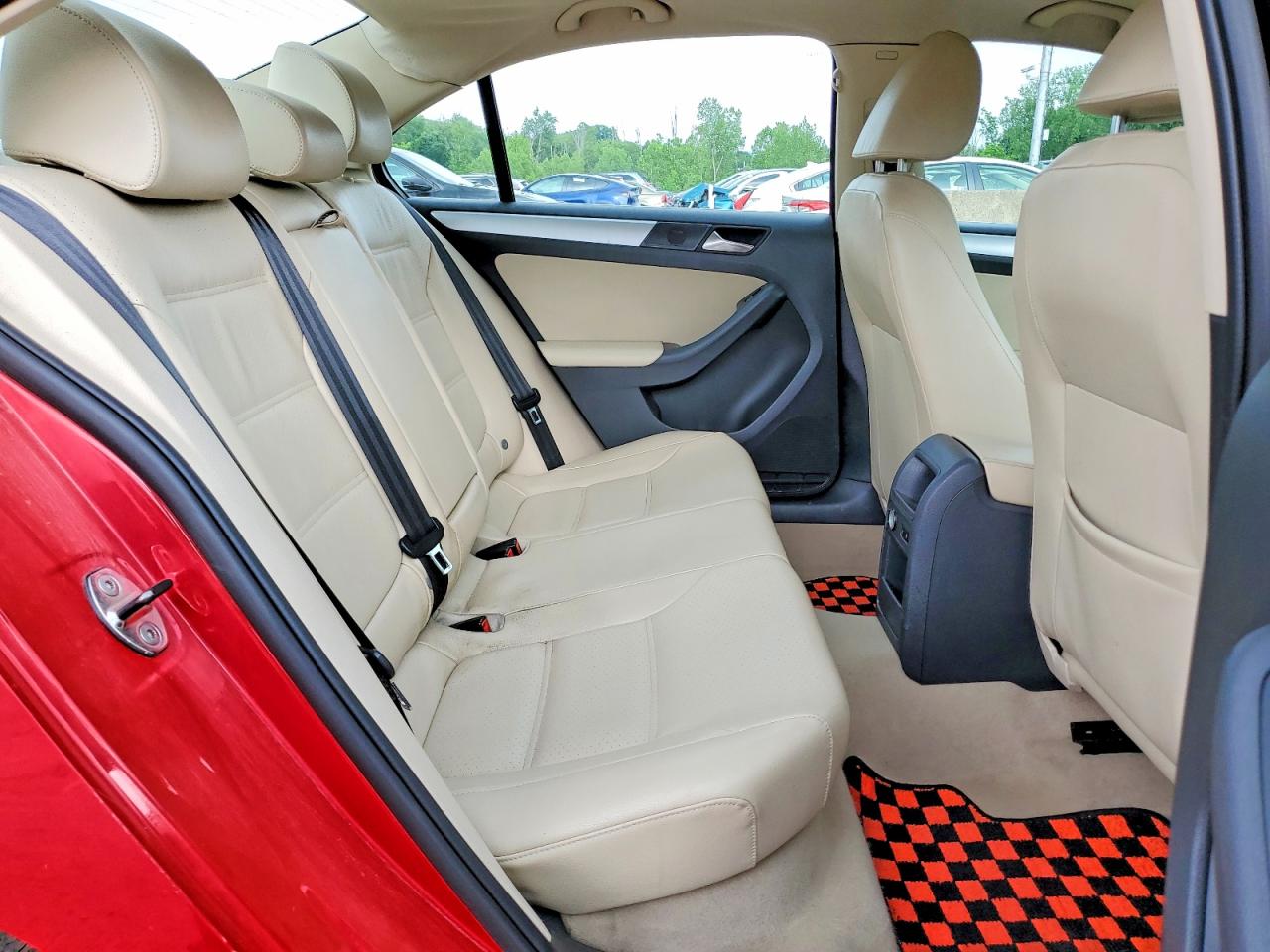 2013 Volkswagen Jetta Se Красный vin: 3VWDP7AJ6DM368860